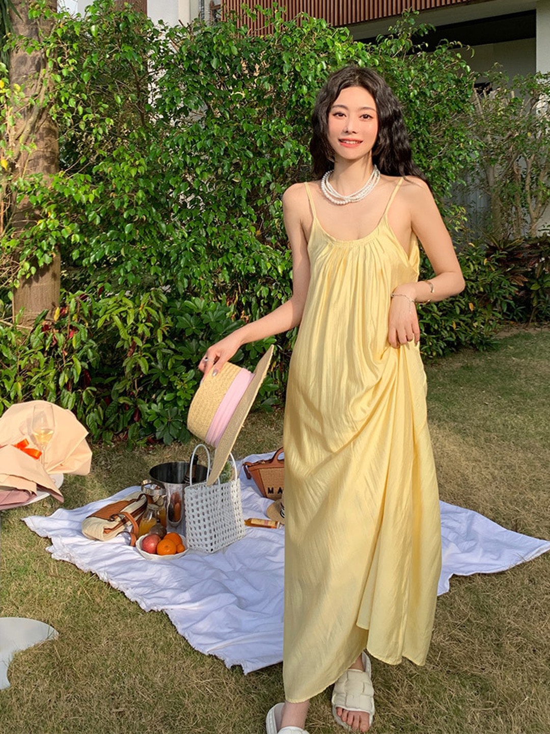 

JC Mode Maxi Dress, Yellow