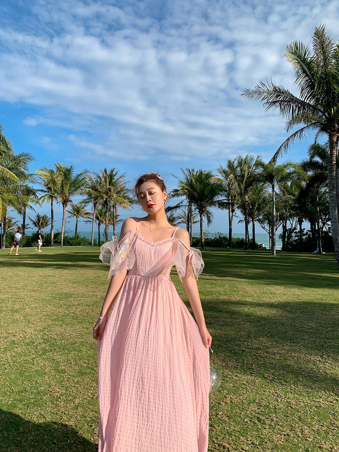 

JC Mode A-Line Dress, Pink