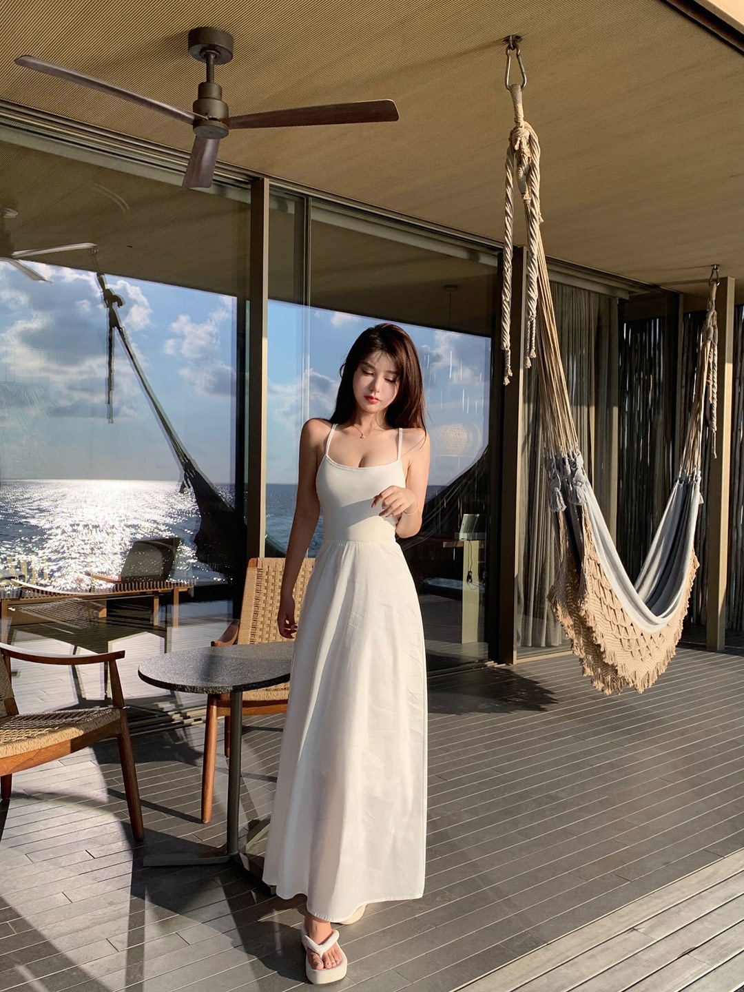 

JC Mode Maxi Dress, White