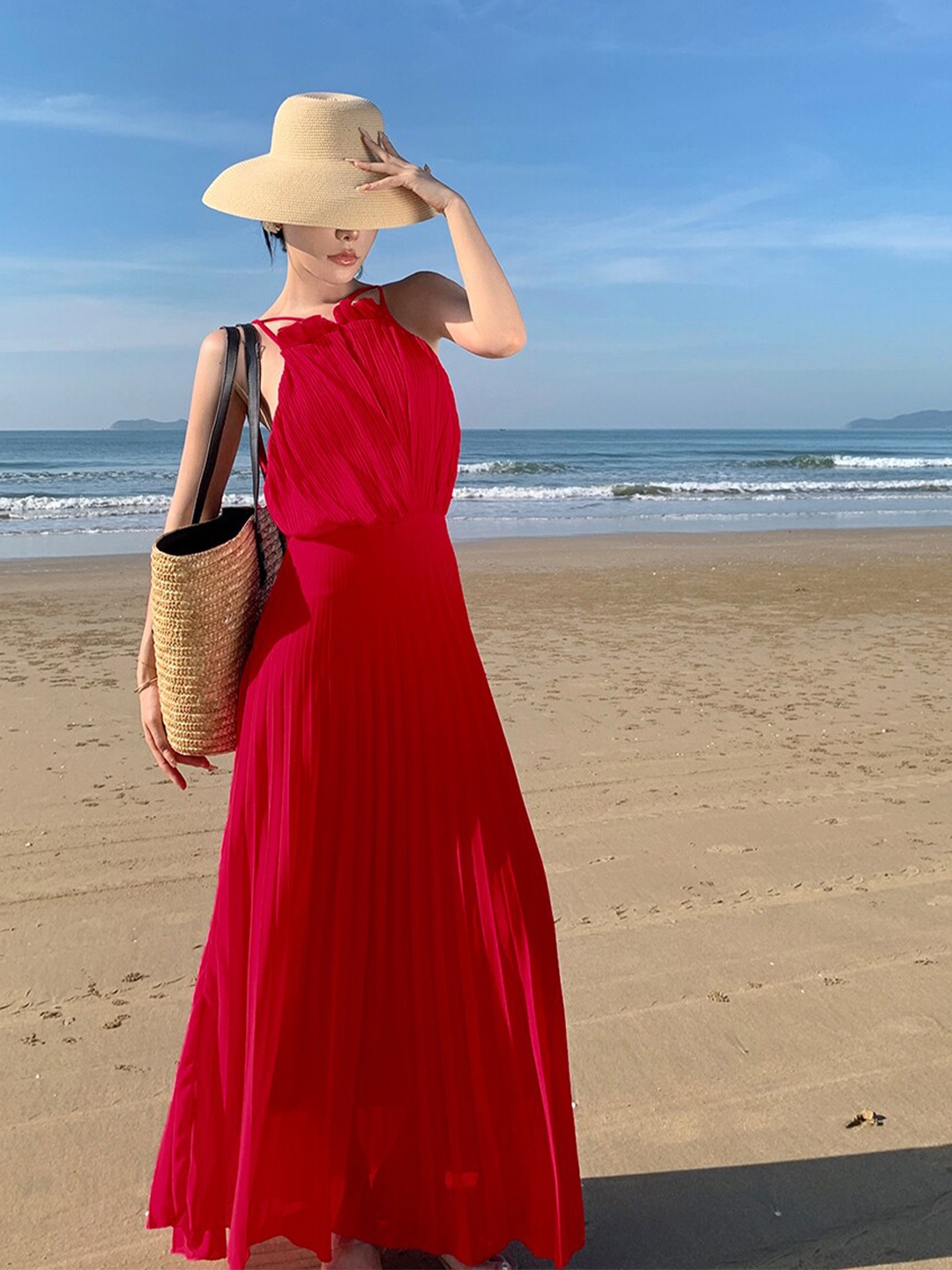 

JC Mode Maxi Dress, Red