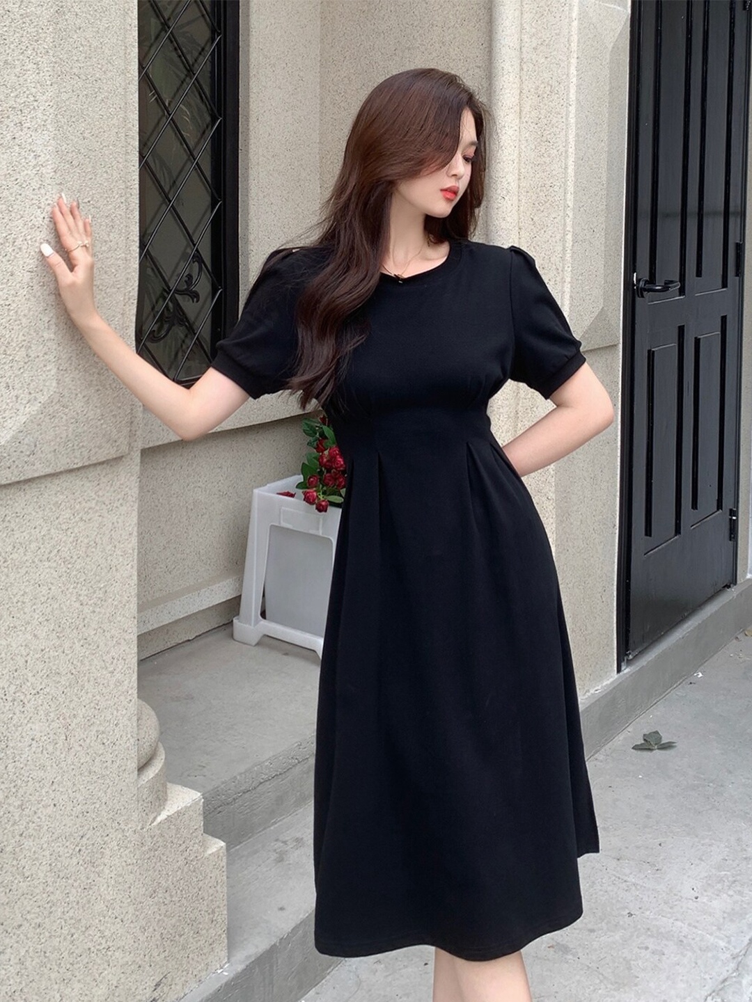 

JC Mode Maxi Dress, Black
