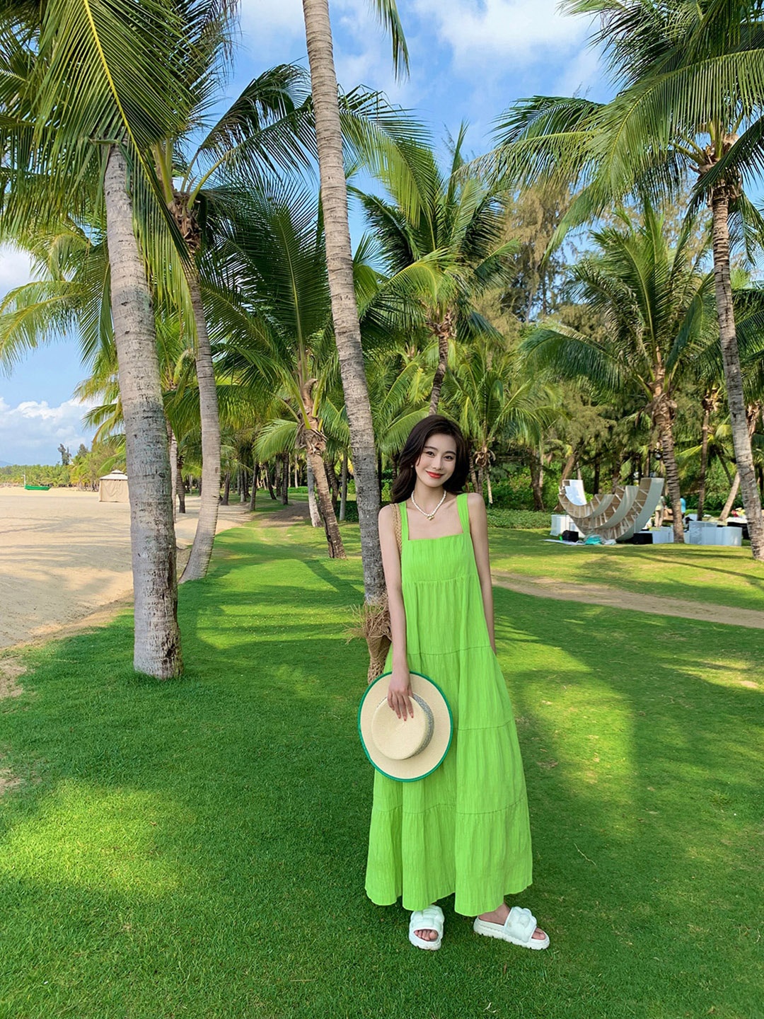 

JC Mode Maxi Dress, Green