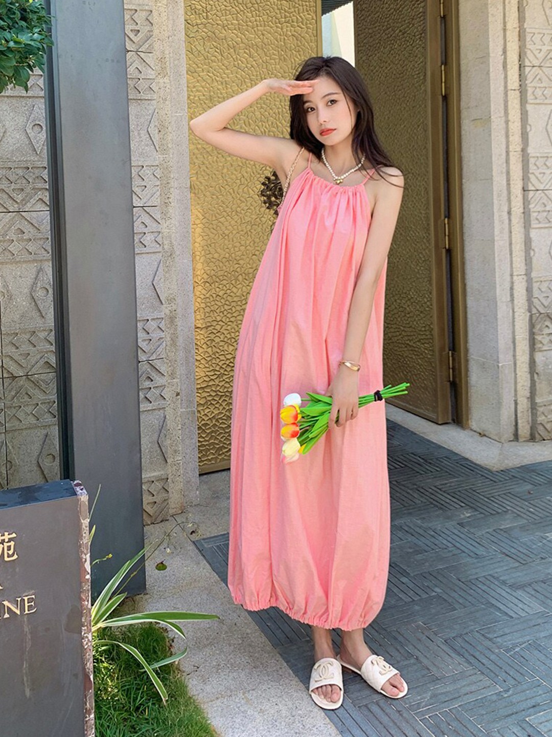 

JC Mode Maxi Dress, Pink
