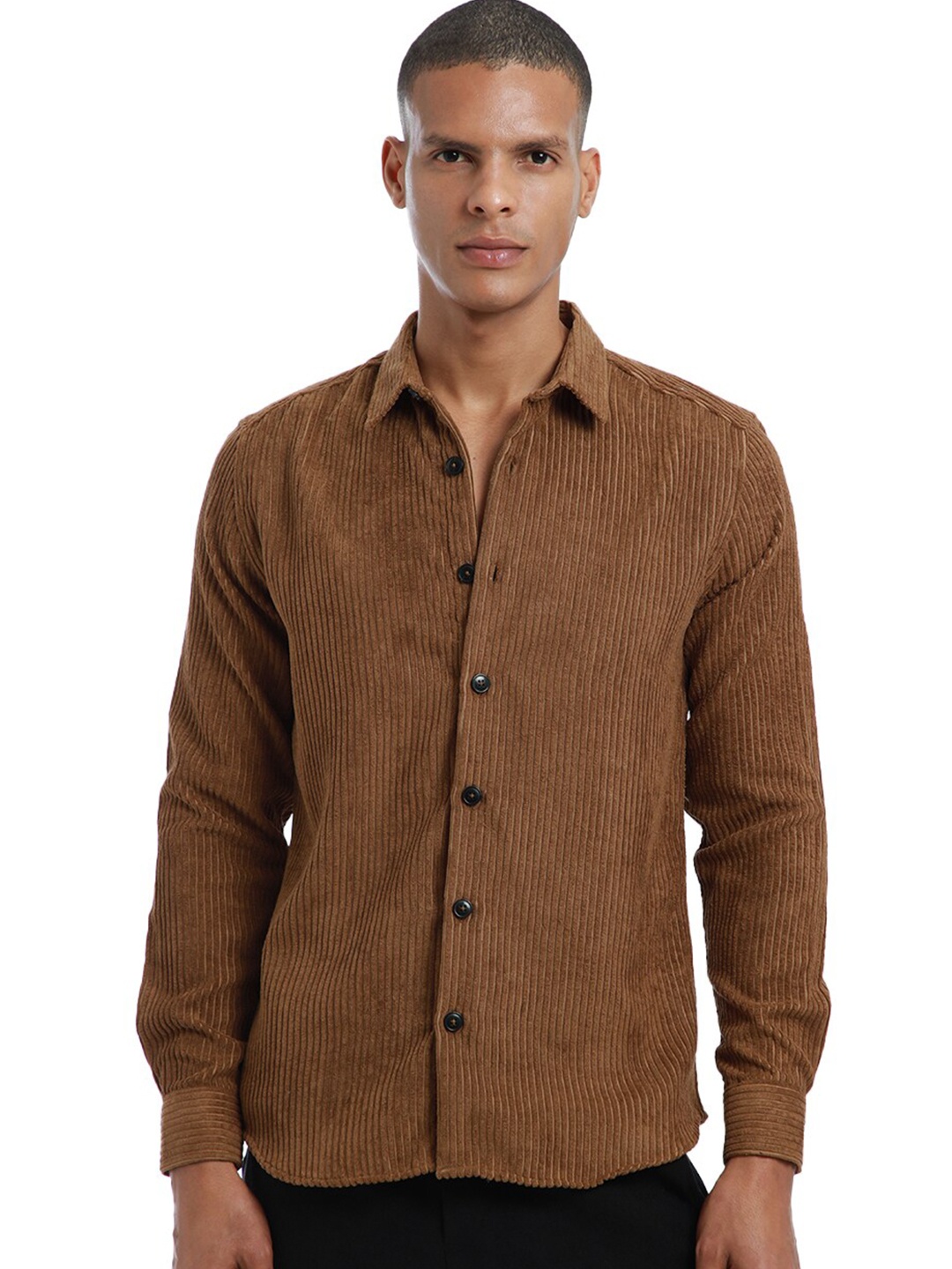 

Banana Club Men Relaxed Opaque Casual Shirt, Bronze