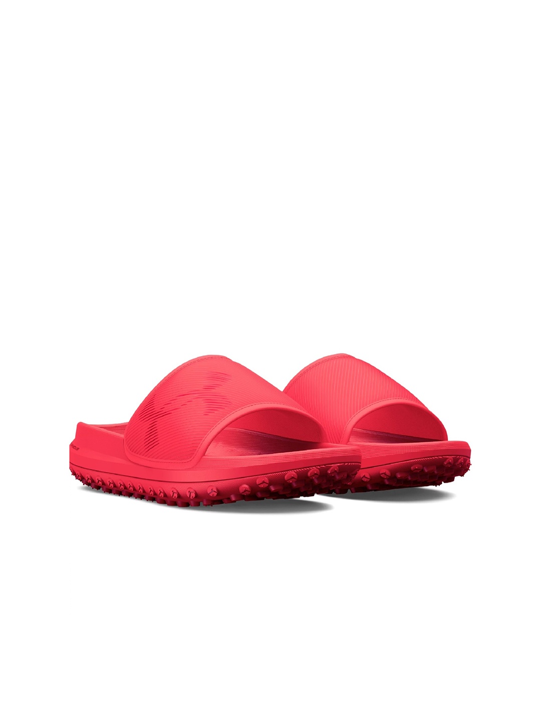 

UNDER ARMOUR UA Summit Fat Tire Unisex Slider Flip Flop, Red