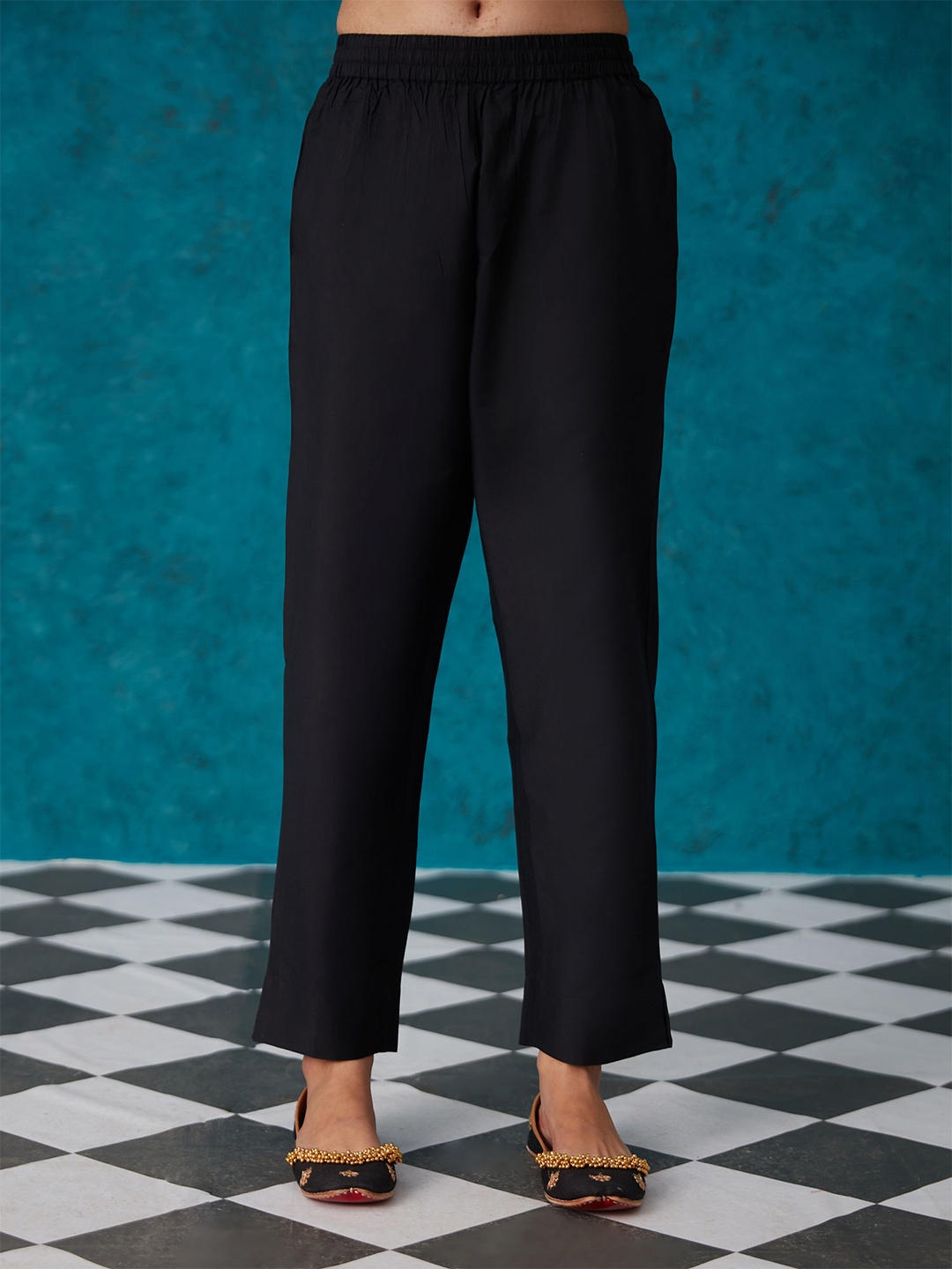 

Likha Women Palazzos, Black