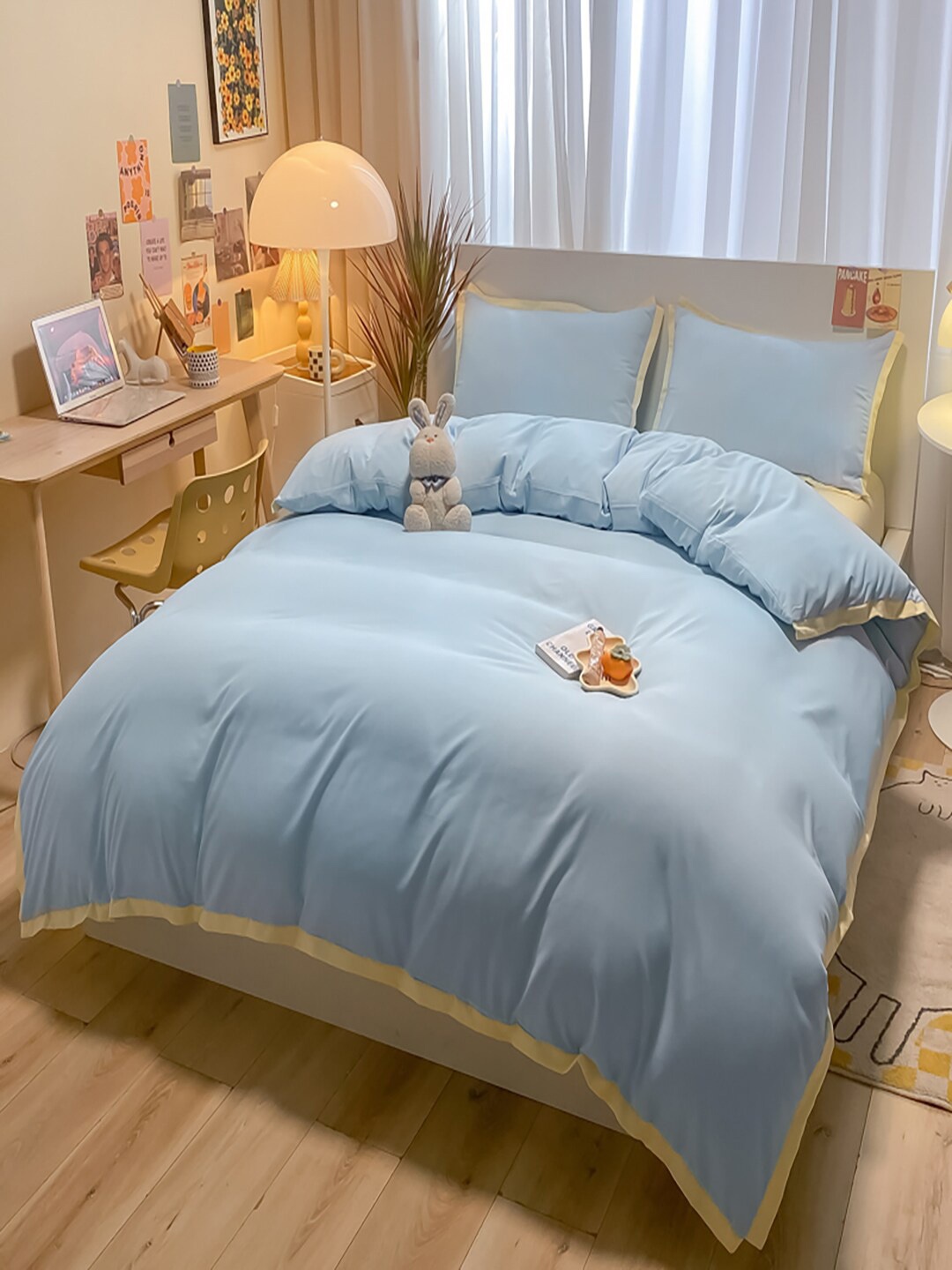 

JC HOME Unisex Yellow Bedding Set
