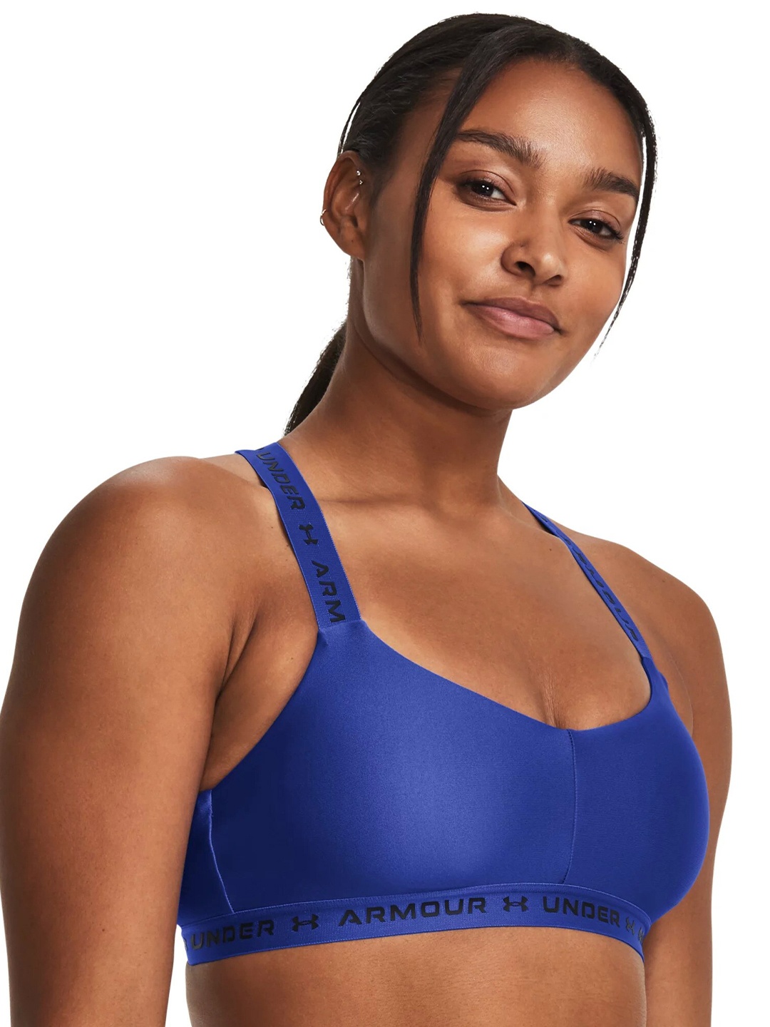 

UNDER ARMOUR UA Crossback Low Sports Bra, Blue
