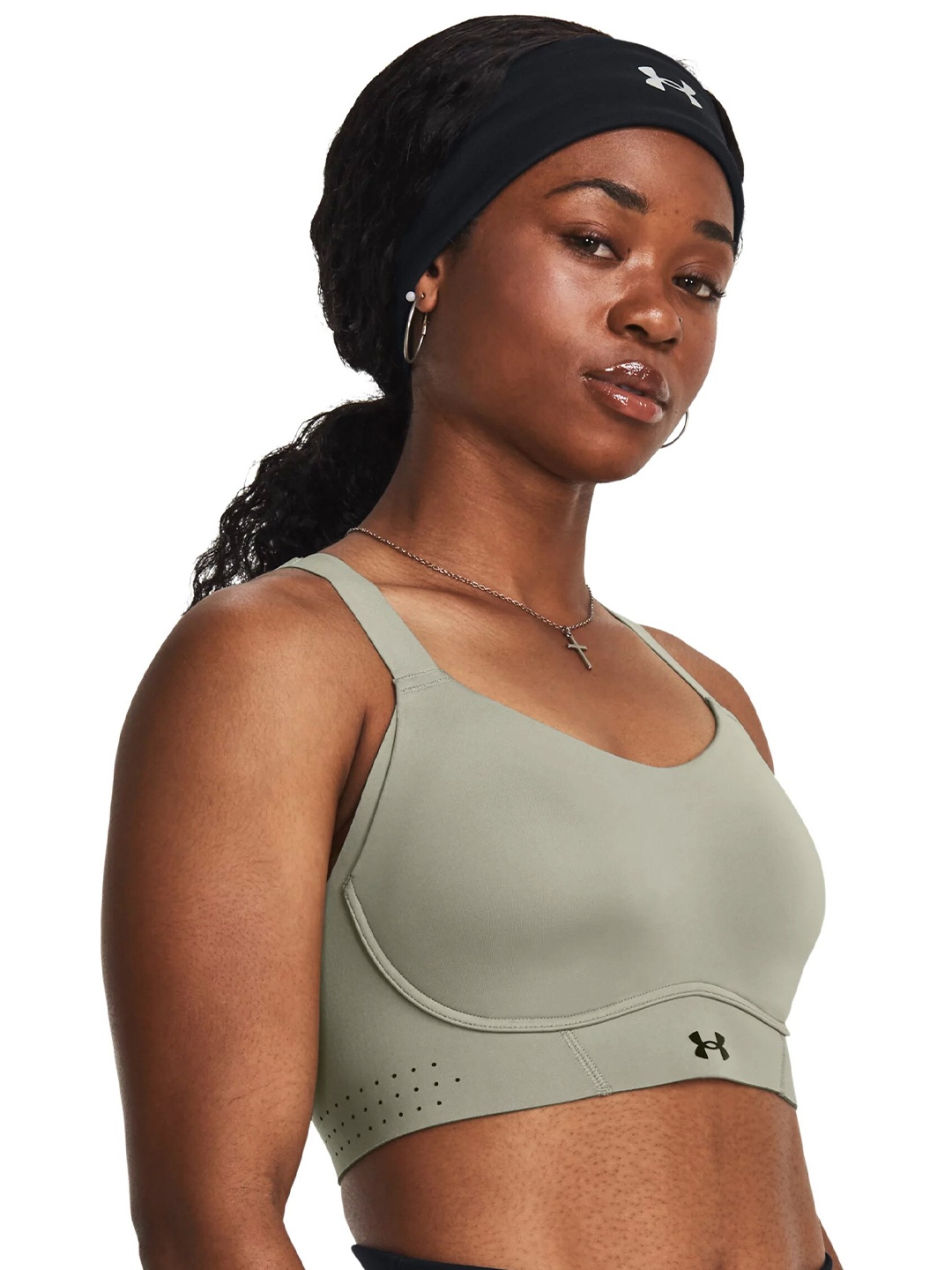 

UNDER ARMOUR UA Uplift High Lightly Padded Sports Bra, Green