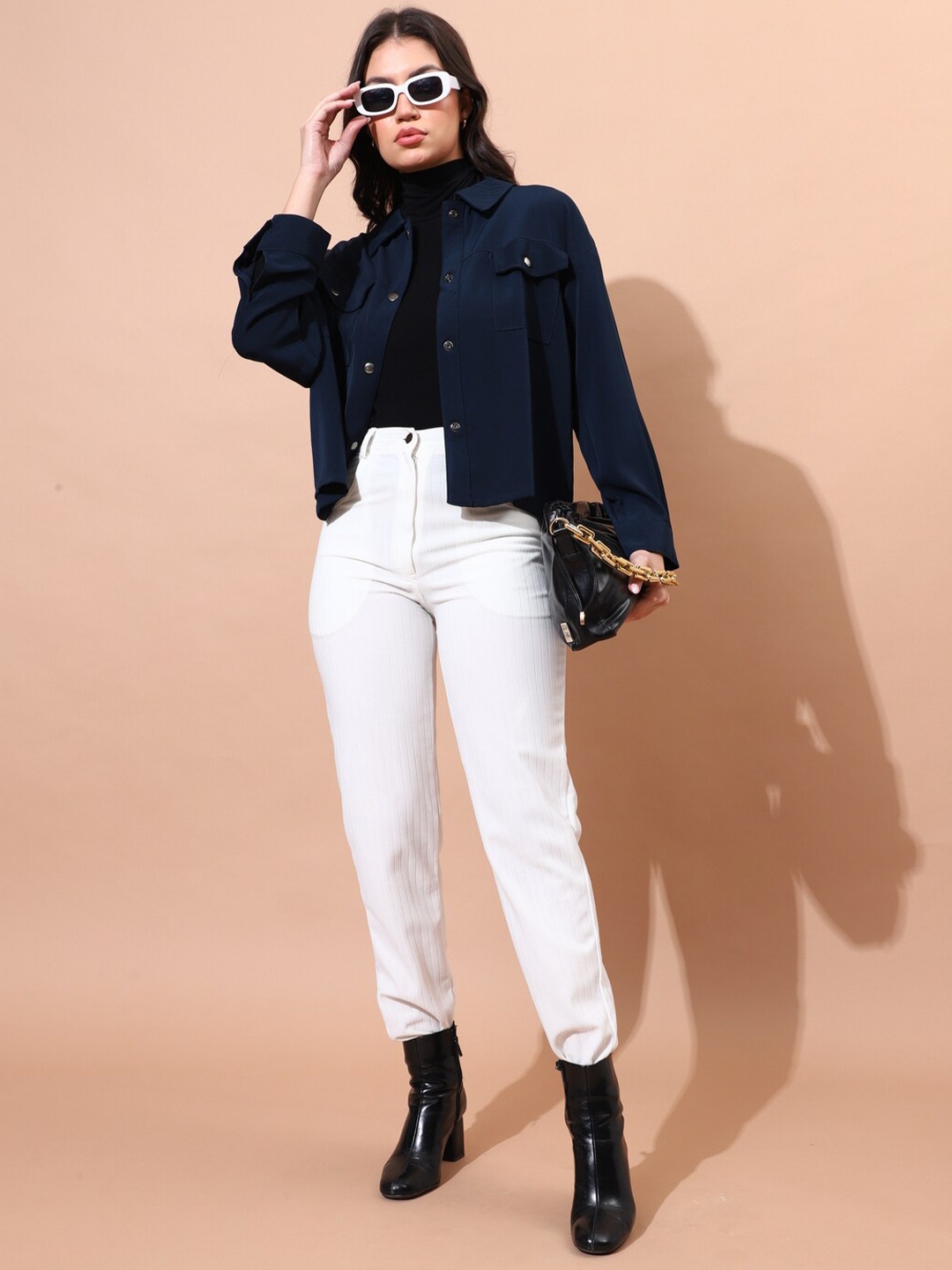

DressBerry Flared Sleeve Top, Black
