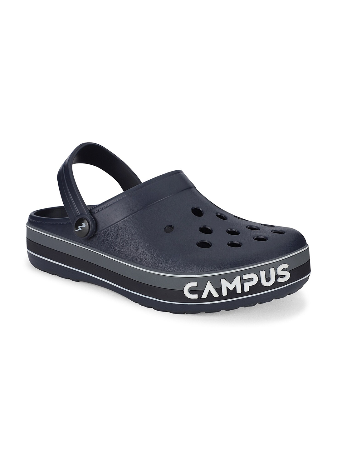 

Campus Men Clogs, Navy blue