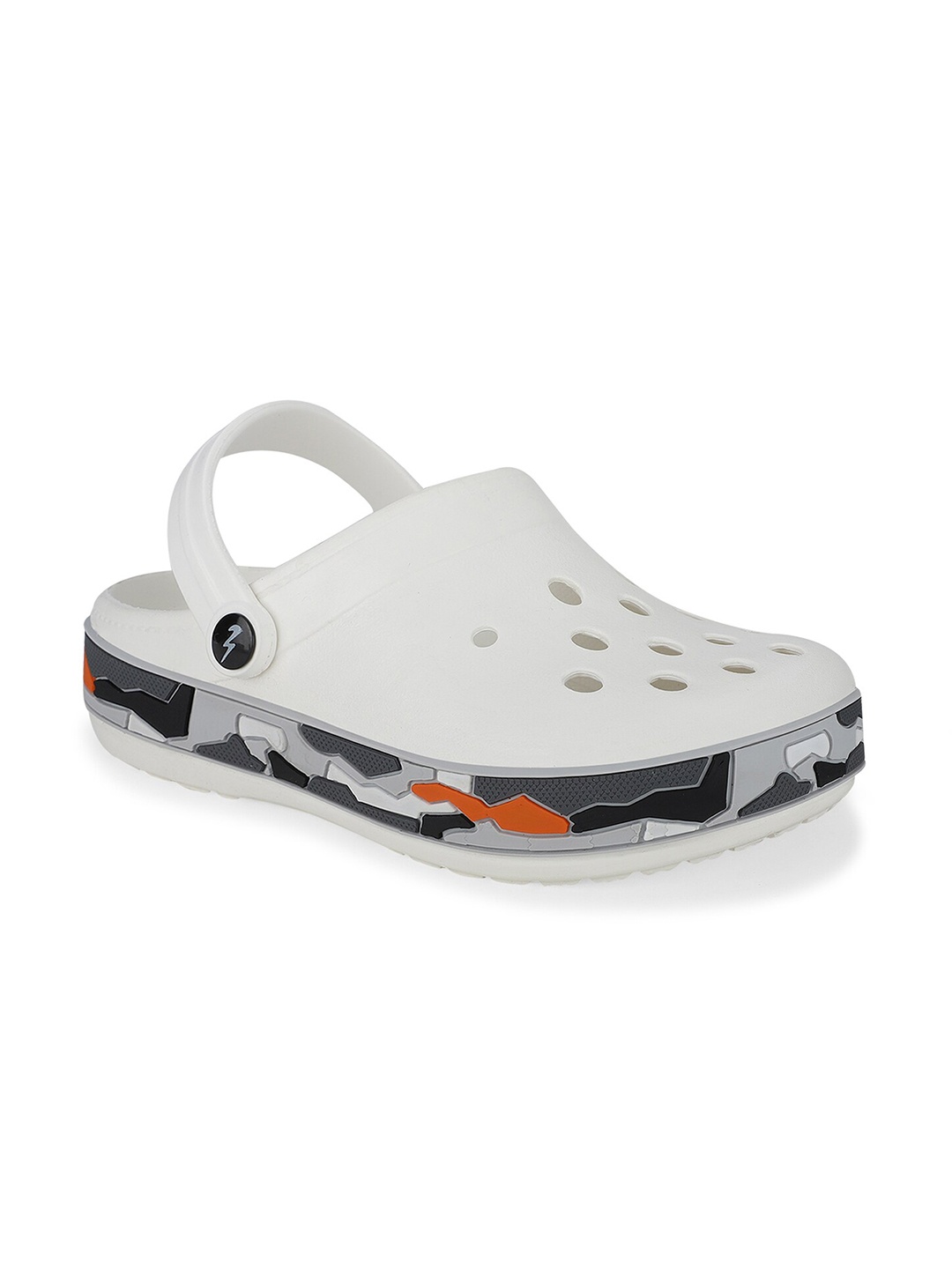 

Campus Men Printed Clogs, Off white