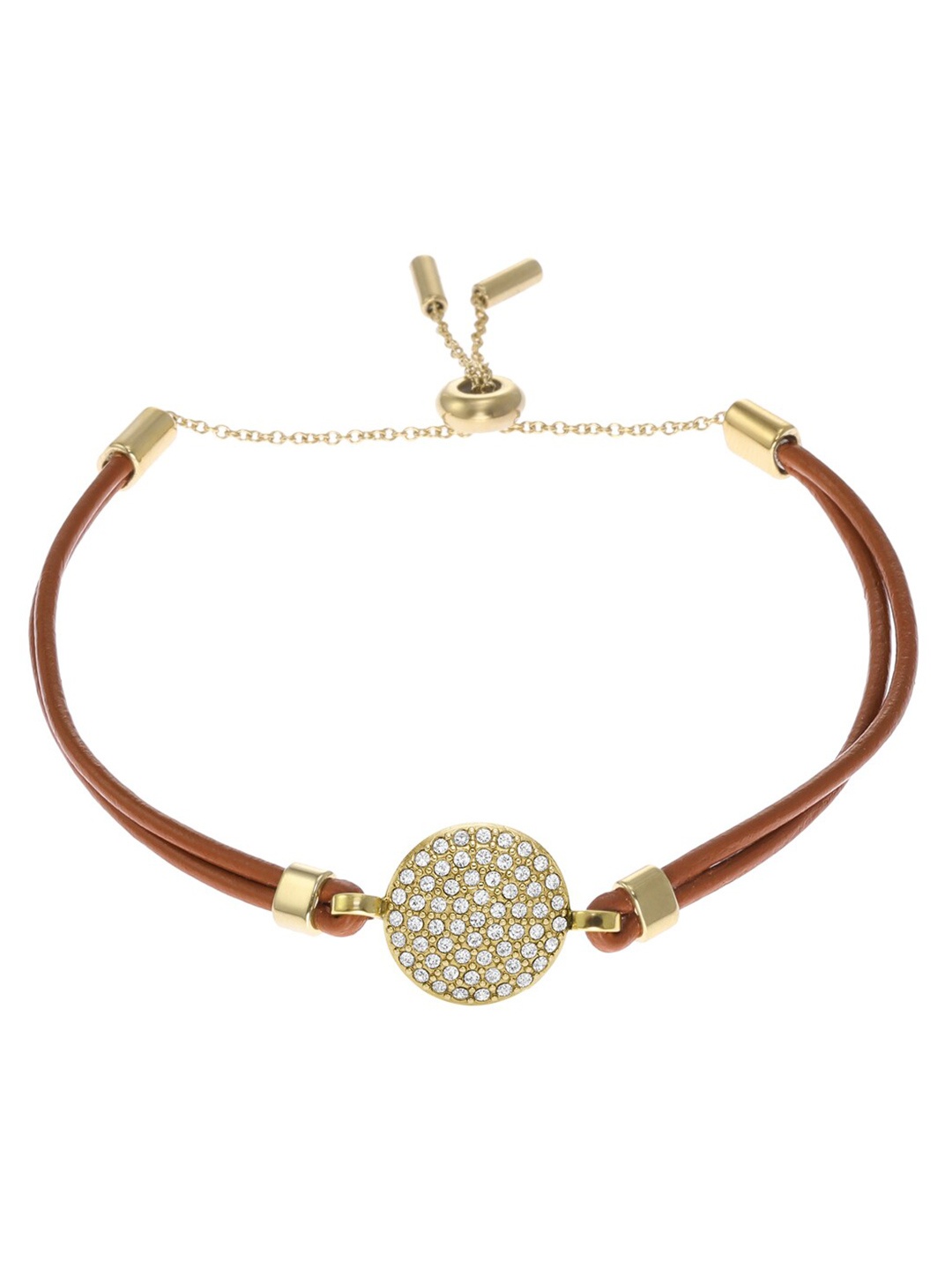 

Fossil Women Wraparound Bracelet, Gold