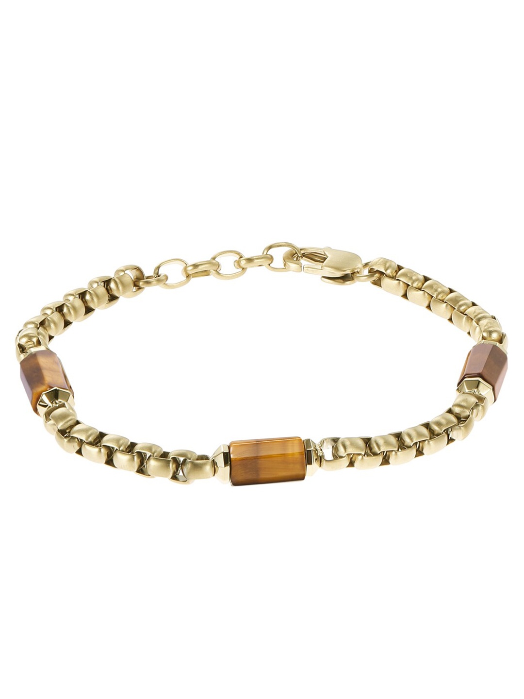 

Fossil Men Link Bracelet, Gold