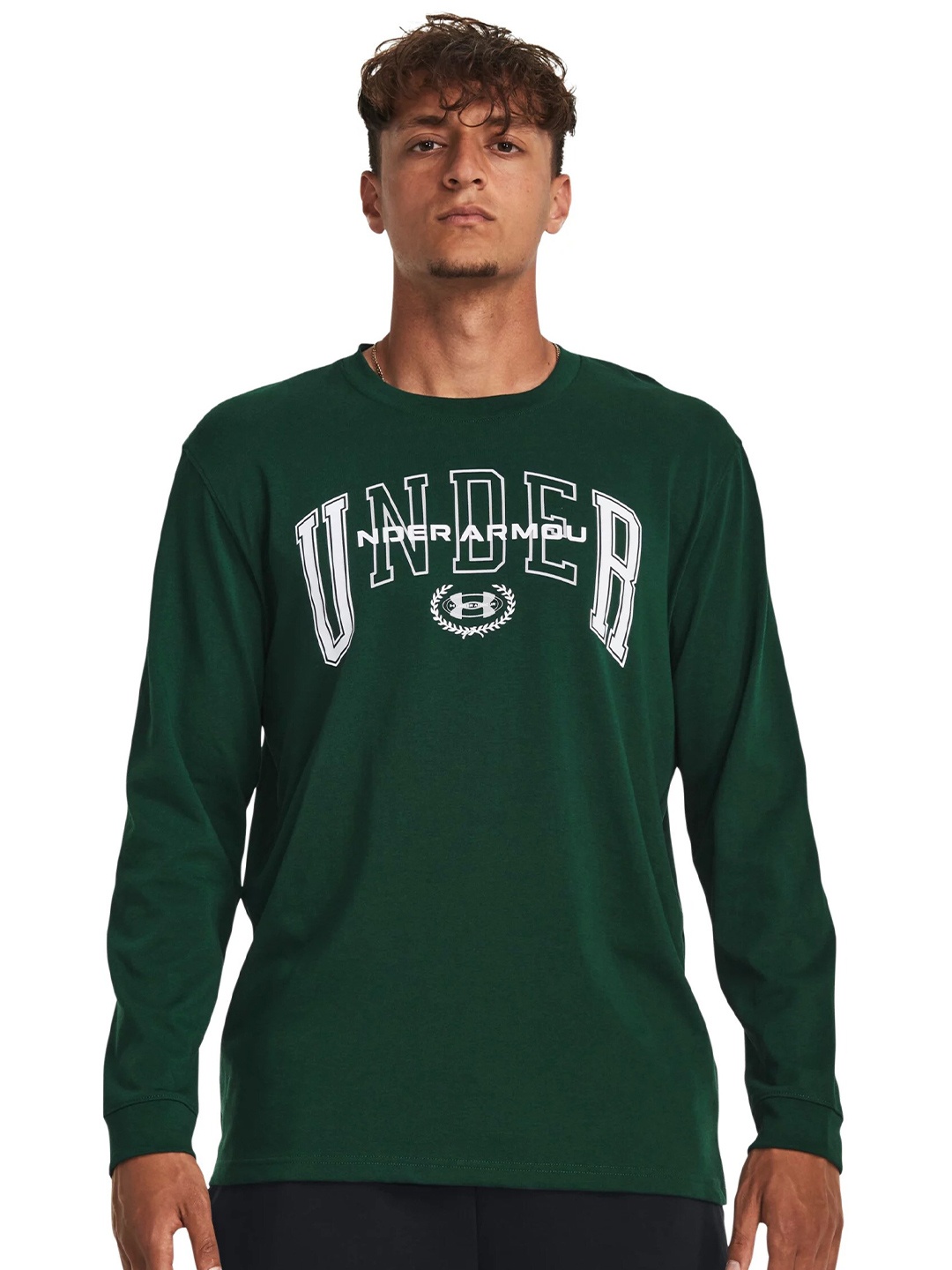 

UNDER ARMOUR Printed Relaxed Fit T-Shirt, Green