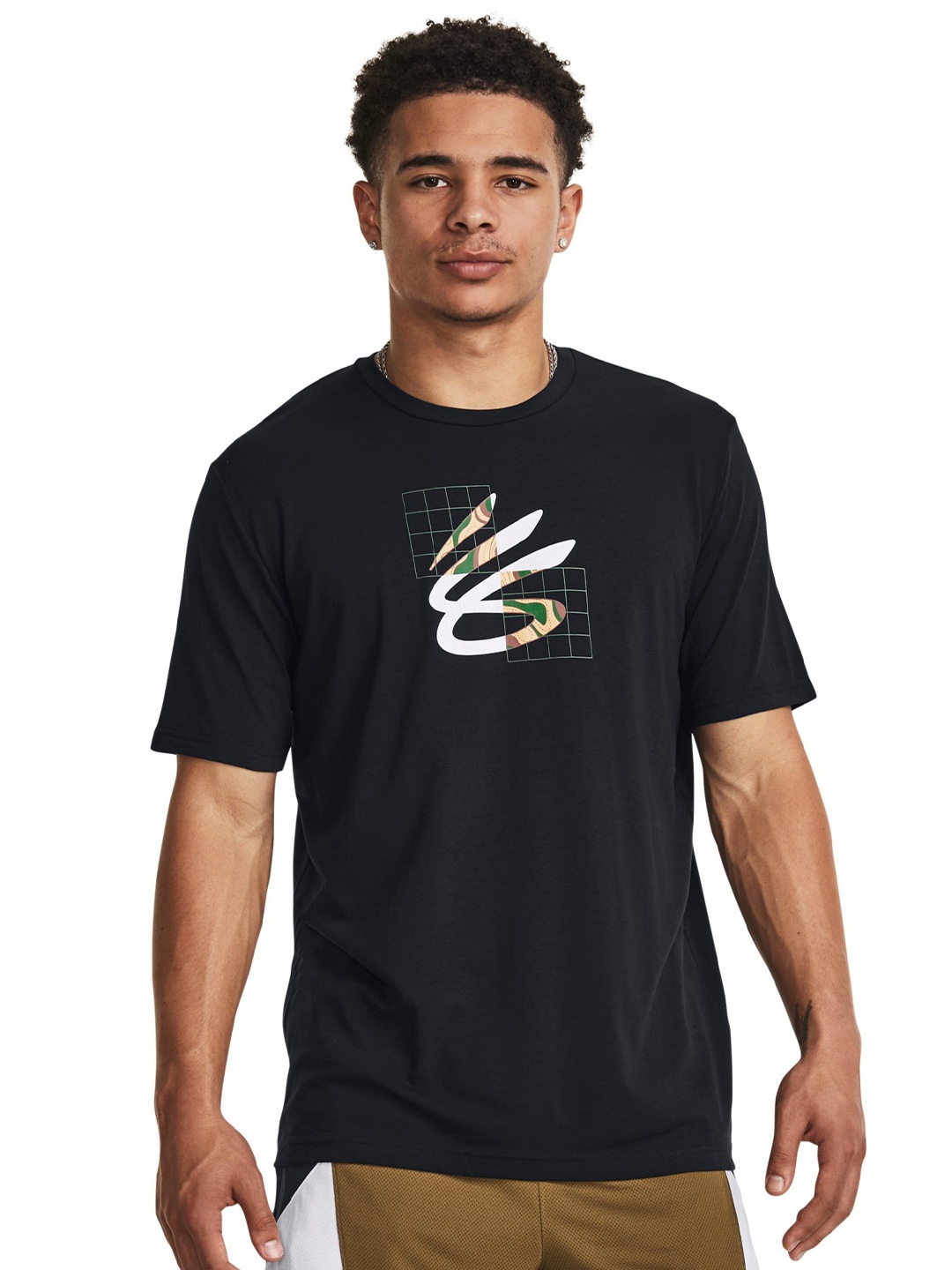 

UNDER ARMOUR UA Curry Camp Men Graphic-Printed Relaxed-Fit T-Shirt, Black