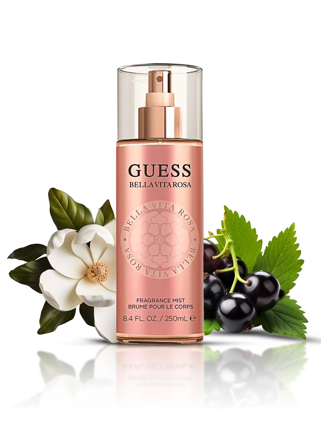 GUESS Women Bella Vita Rosa Long Lasting Fragrance Mist - 250ml