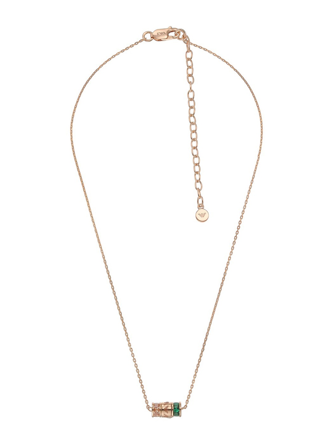 

Emporio Armani Geometric Pendants, Rose gold
