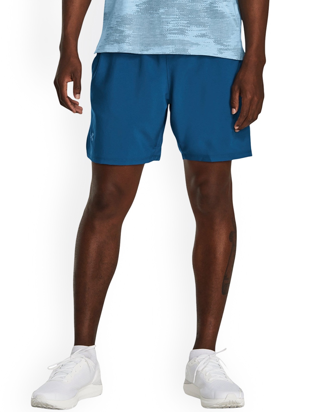 

UNDER ARMOUR UA Launch Elite Men 2-in-1 7'' Slip-On Sports Shorts, Blue
