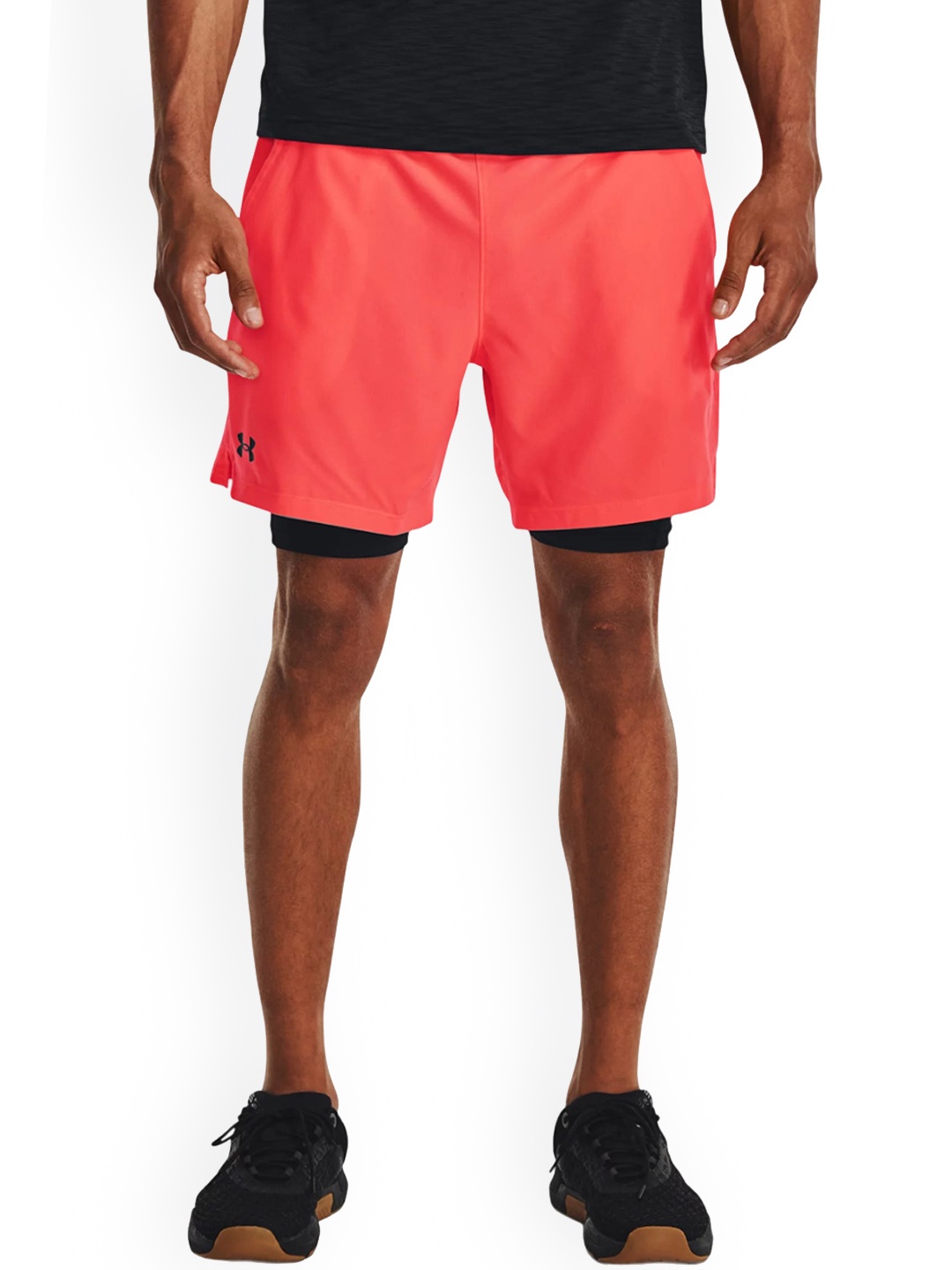 

UNDER ARMOUR UA Vanish Men Woven 2-in-1 Slim-Fit Shorts, Red