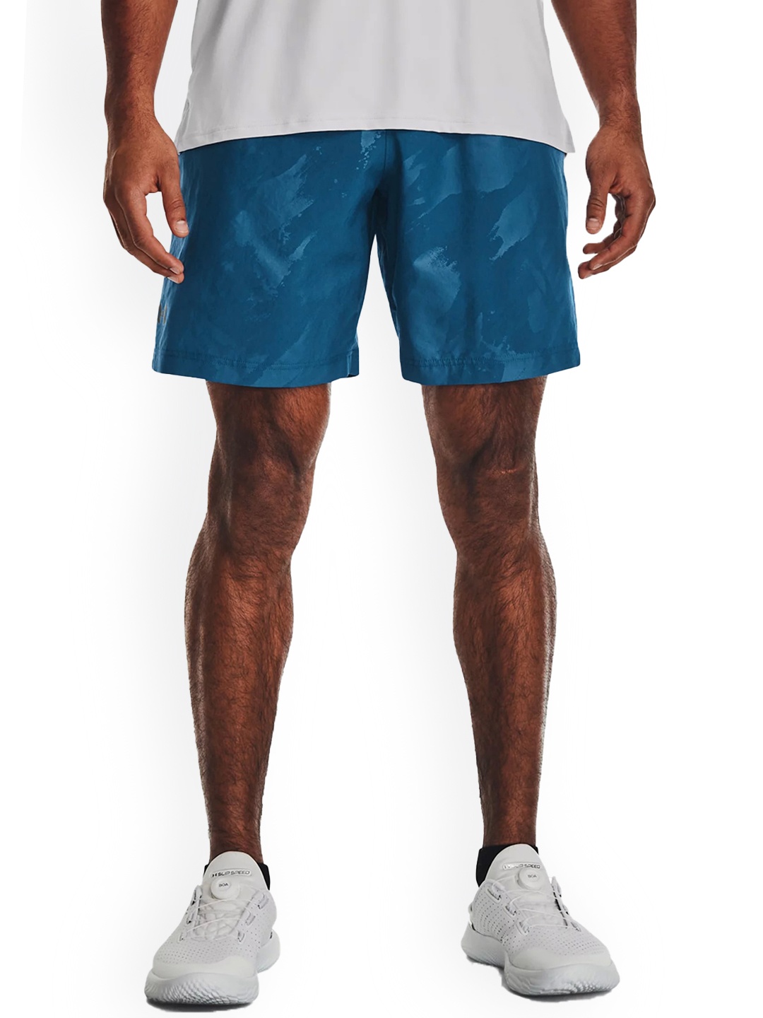 

UNDER ARMOUR UA Woven Emboss Men Loose-Fit Shorts, Blue