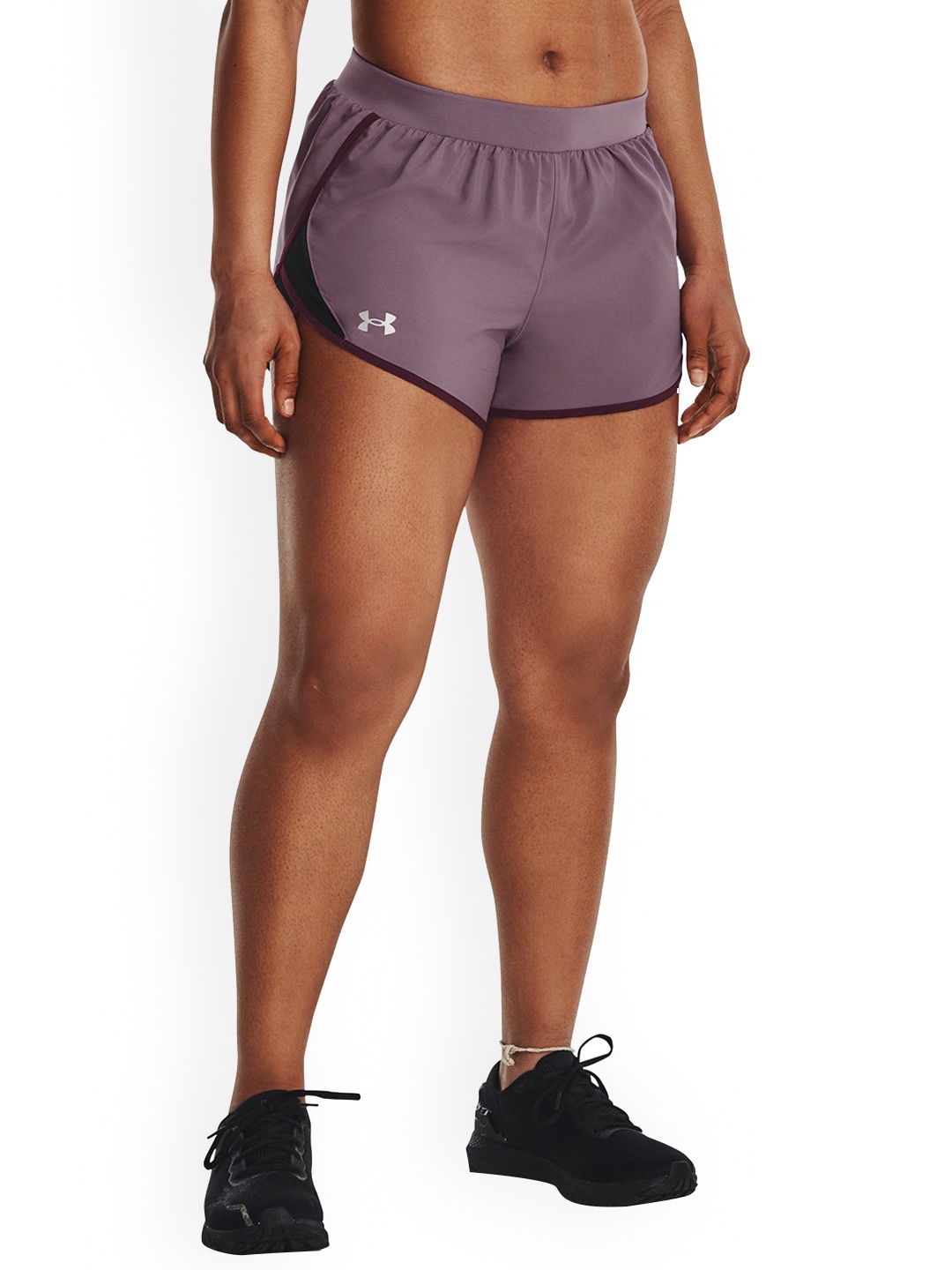 

UNDER ARMOUR UA Fly By 2.0 Women Loose-Fit Sports Shorts, Purple