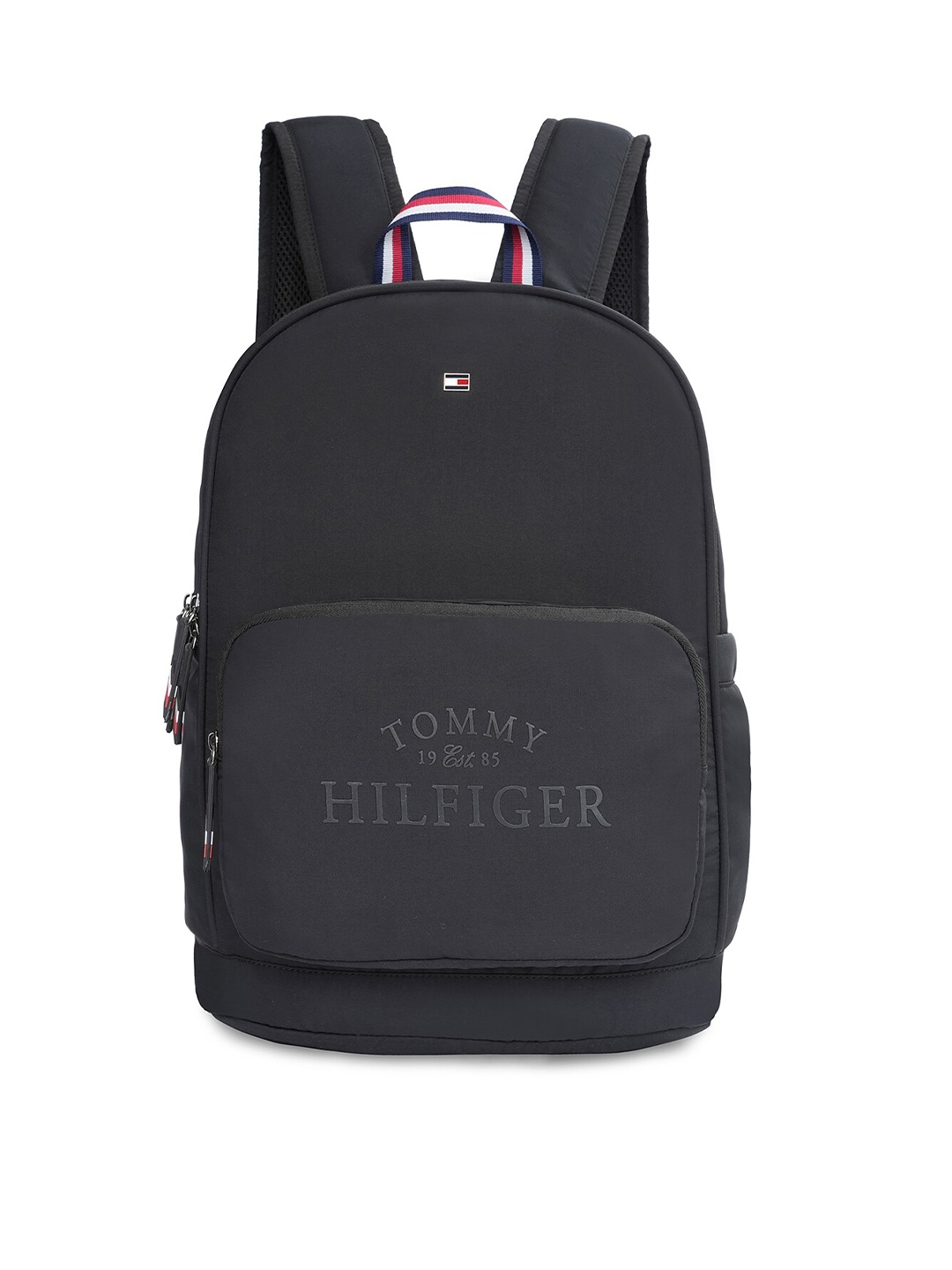 

Tommy Hilfiger Unisex Brand Logo Backpack, Black