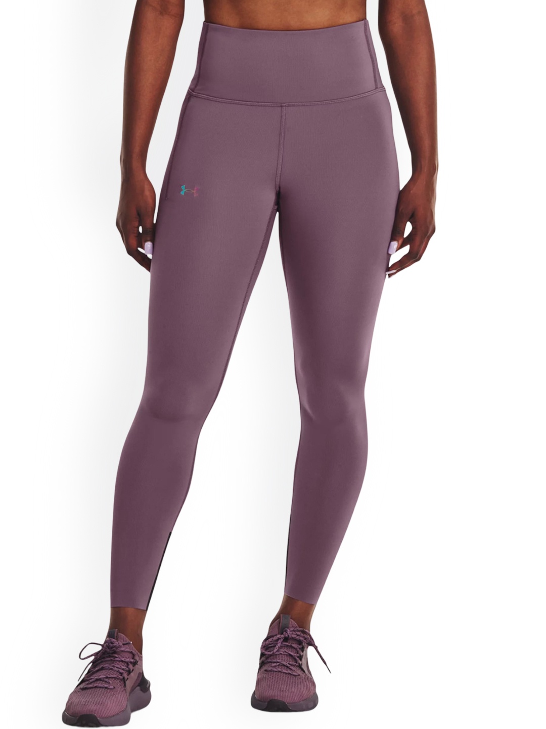 

UNDER ARMOUR UA RUSH Women Ankle-Length Tights, Purple