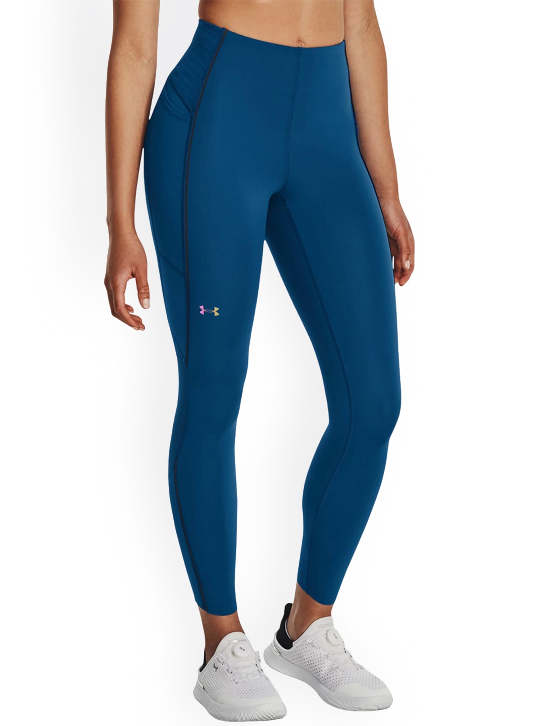 

UNDER ARMOUR UA RUSH Women Ankle-Length Tights, Blue