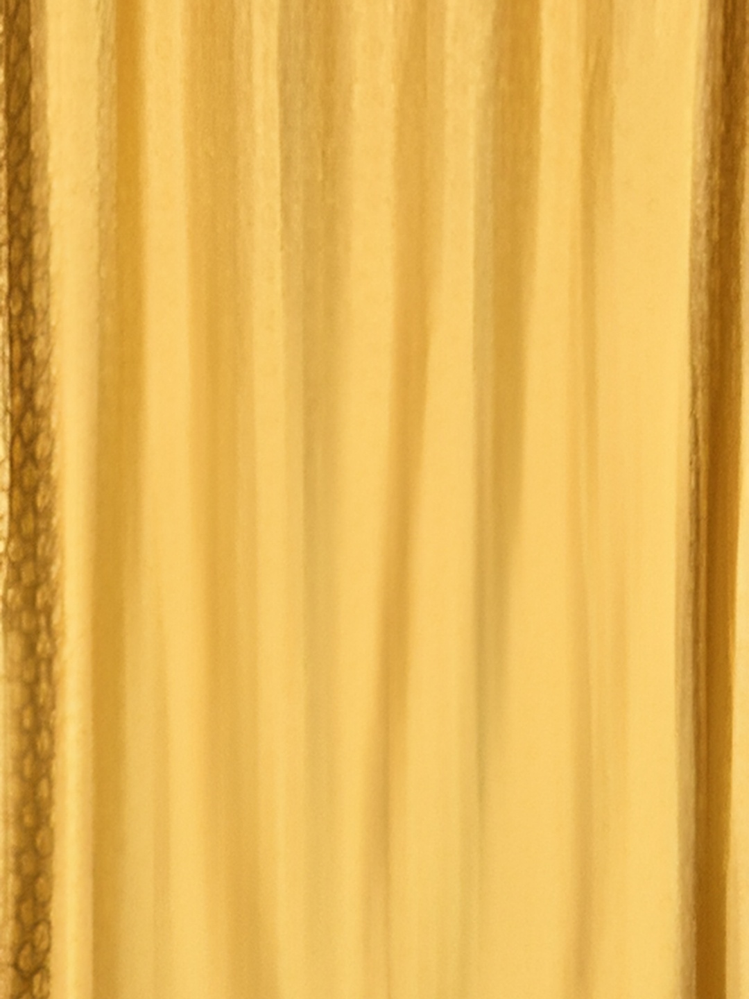 

Galaxy Home Decor Gold-Toned Set of 3 Floral Room Darkening Door Curtain