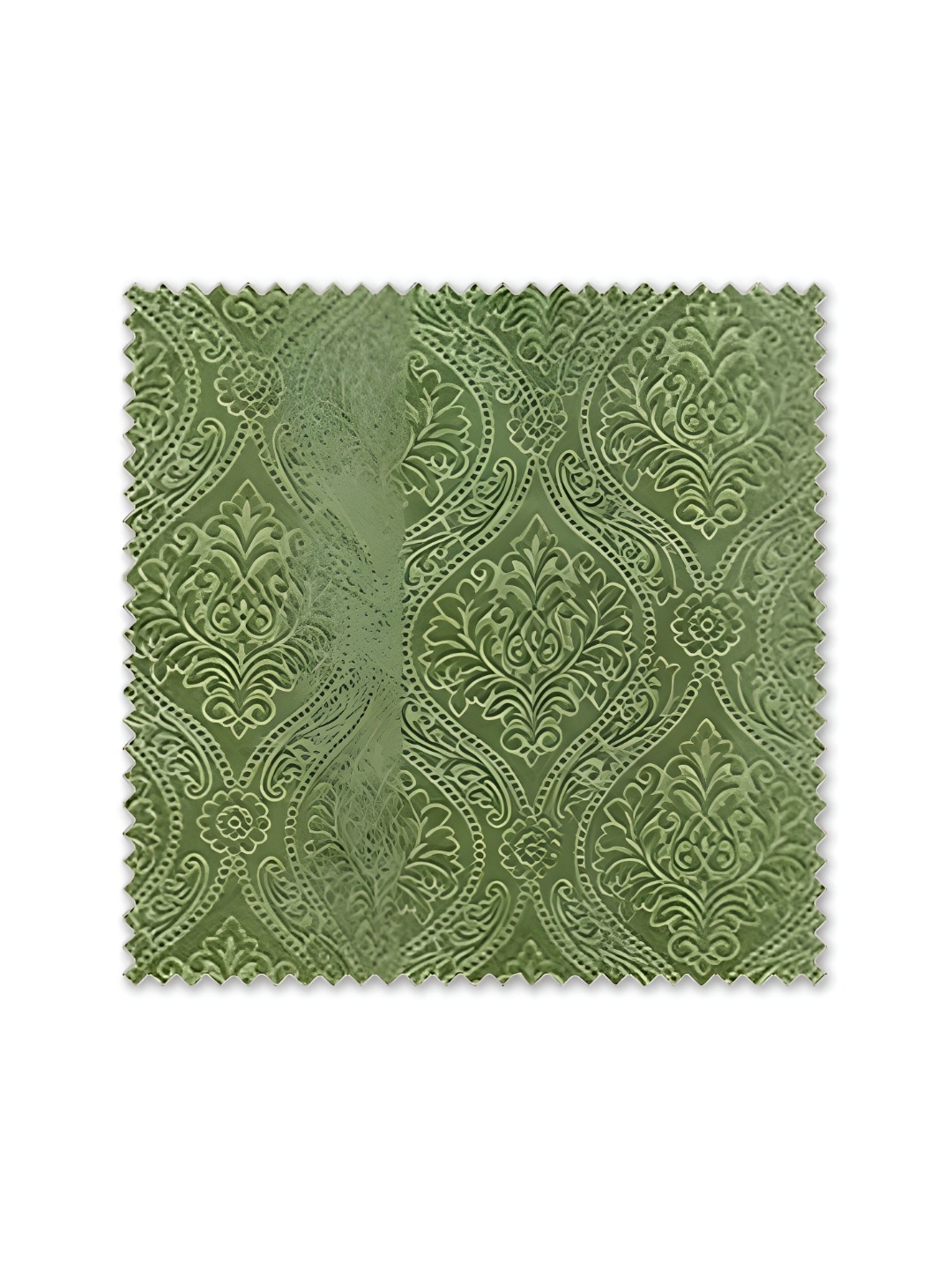 

Galaxy Home Decor Green Floral Room Darkening Door Curtain
