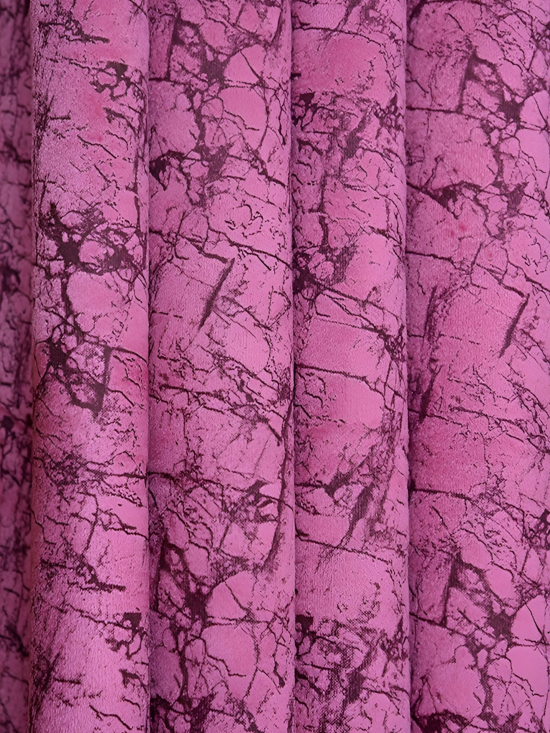 

Galaxy Home Decor Pink Set of 2 Floral Room Darkening Long Door Curtain