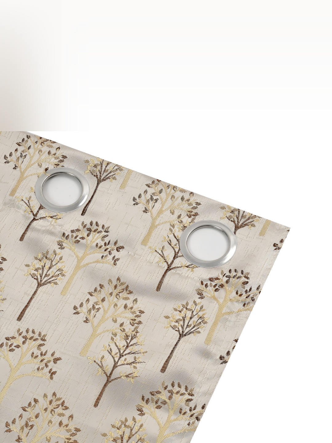 

Galaxy Home Decor Brown Floral Room Darkening Door Curtain