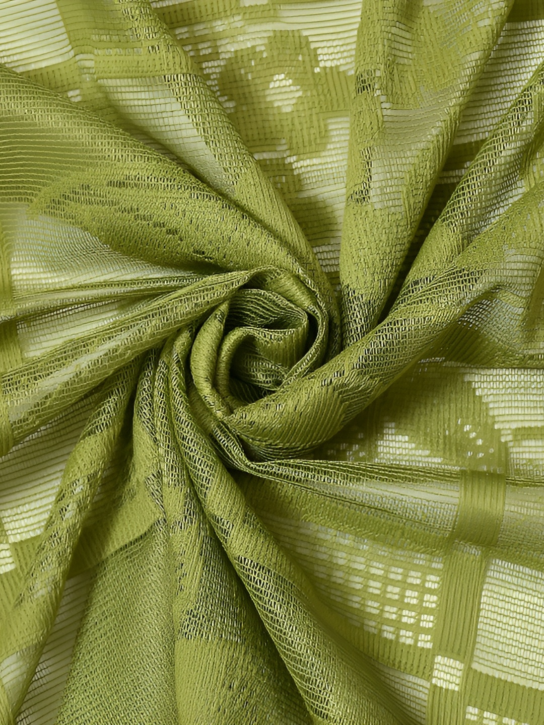 

Galaxy Home Decor Green Floral Room Darkening Door Curtain