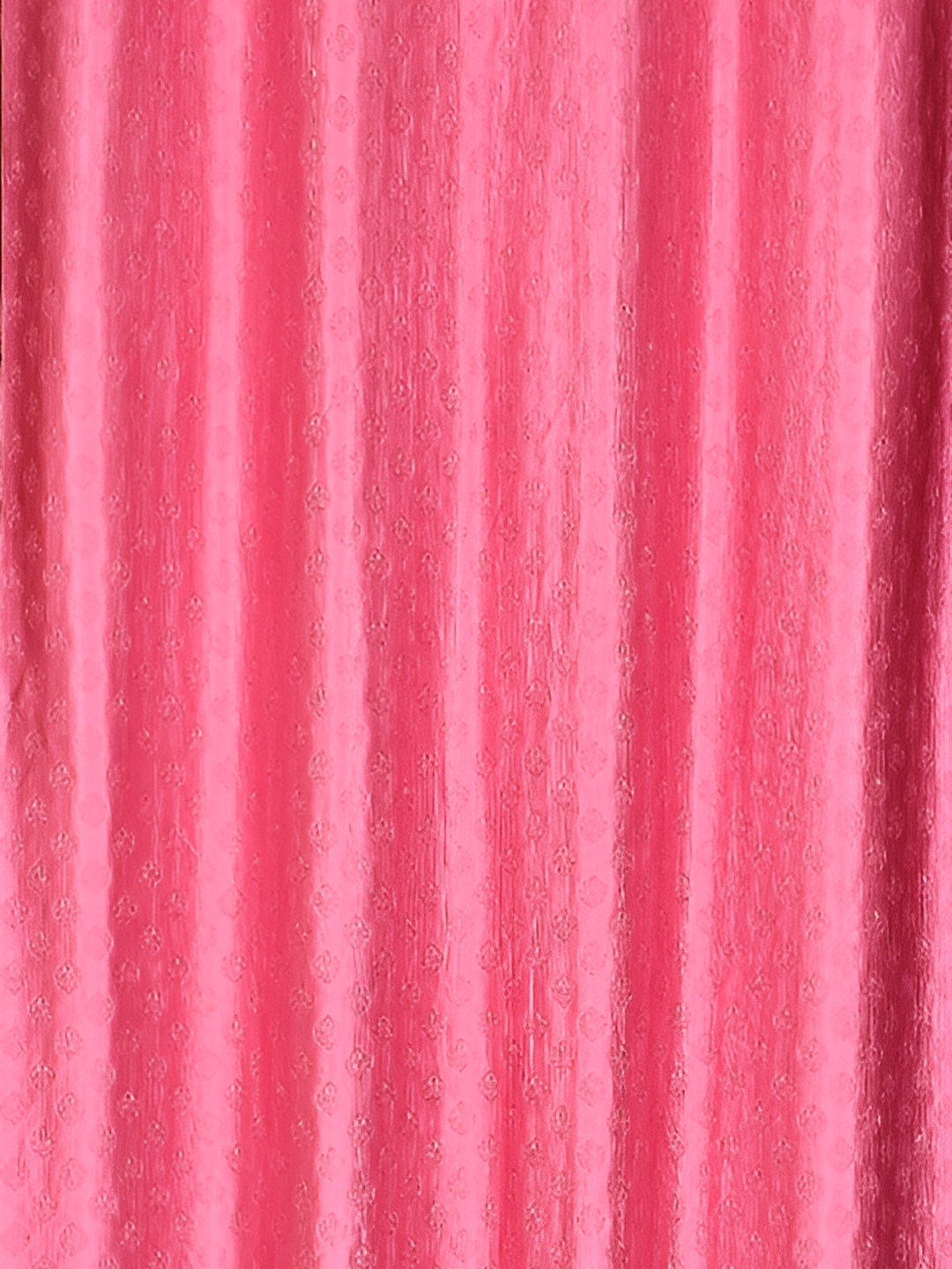 

Galaxy Home Decor Pink Set of 3 Floral Room Darkening Window Curtain