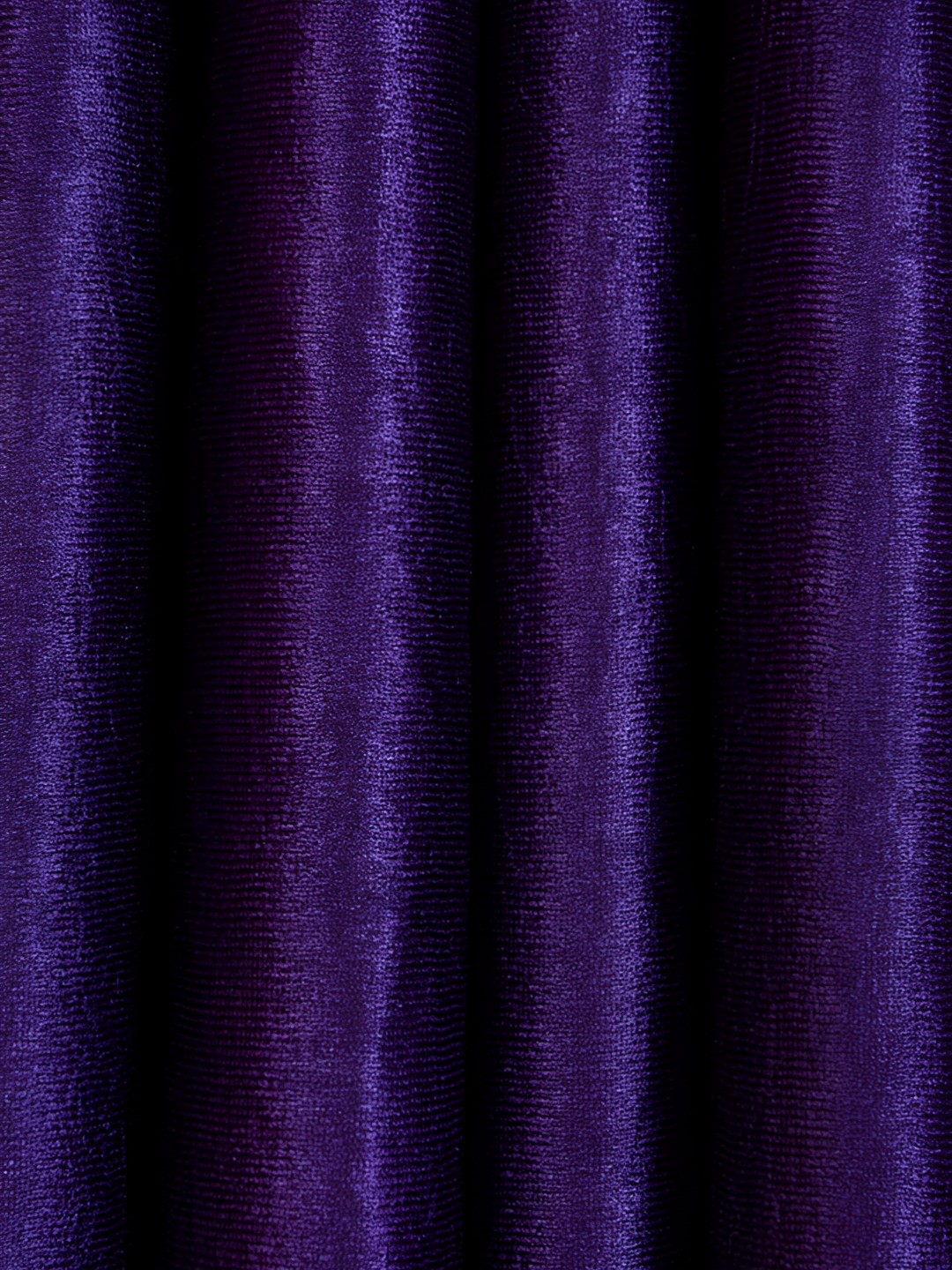 

Galaxy Home Decor Purple Set of 3 Floral Room Darkening Long Door Curtain