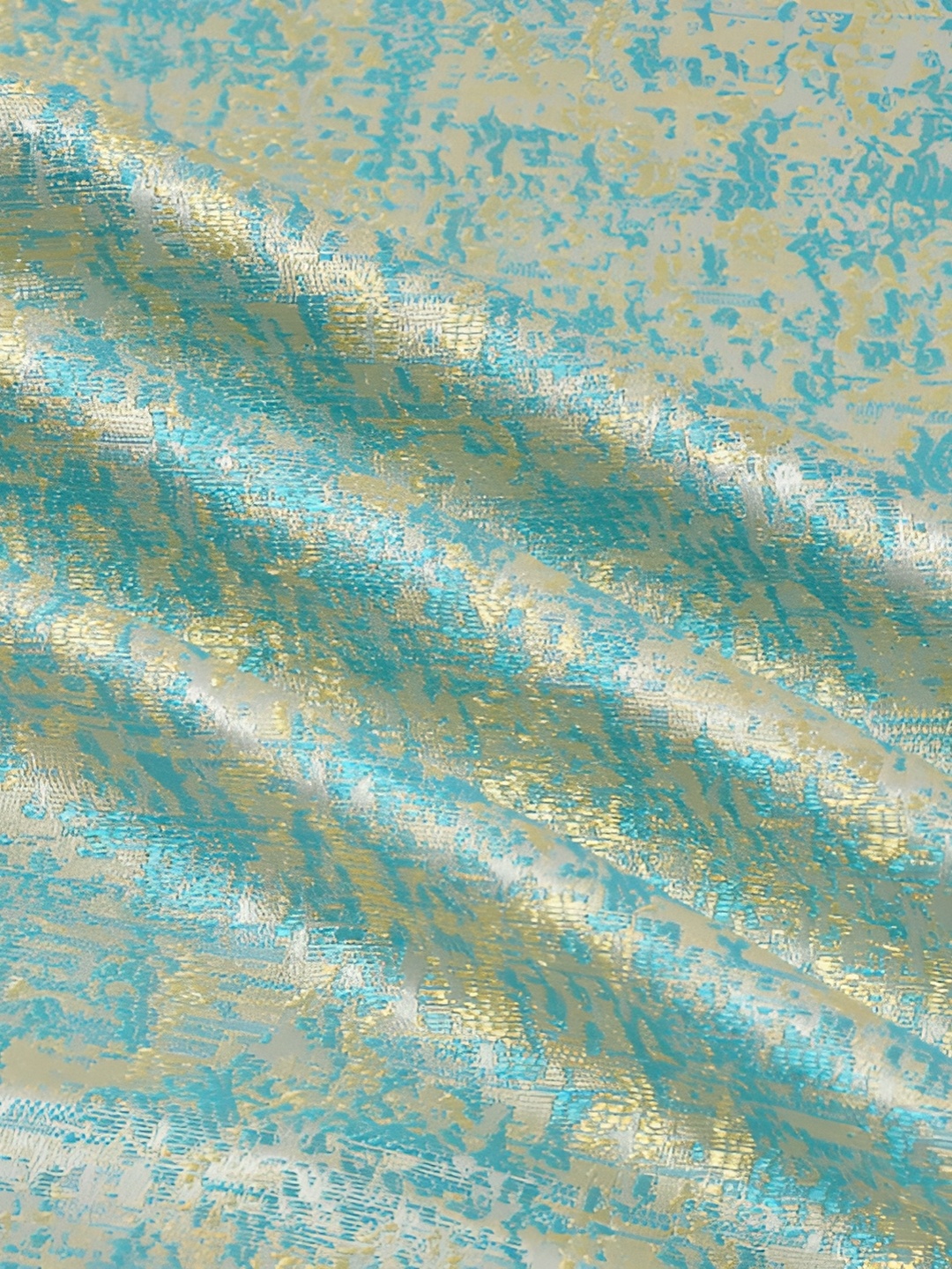

Galaxy Home Decor Teal Set of 2 Floral Room Darkening Window Curtain