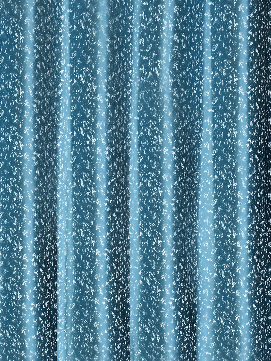 

Galaxy Home Decor Turquoise Blue Set of 3 Floral Room Darkening Window Curtain