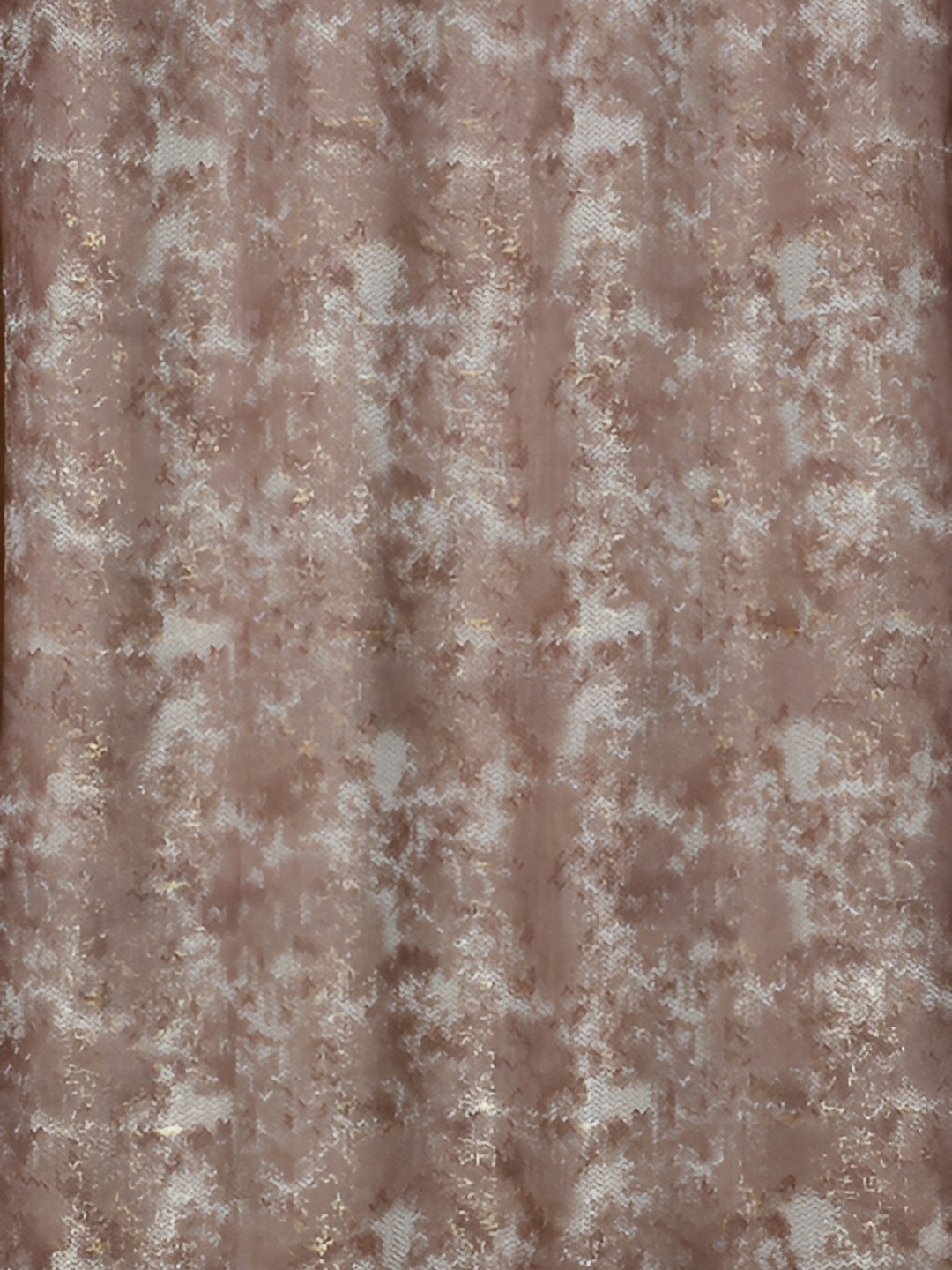 

Galaxy Home Decor Brown Floral Room Darkening Window Curtain