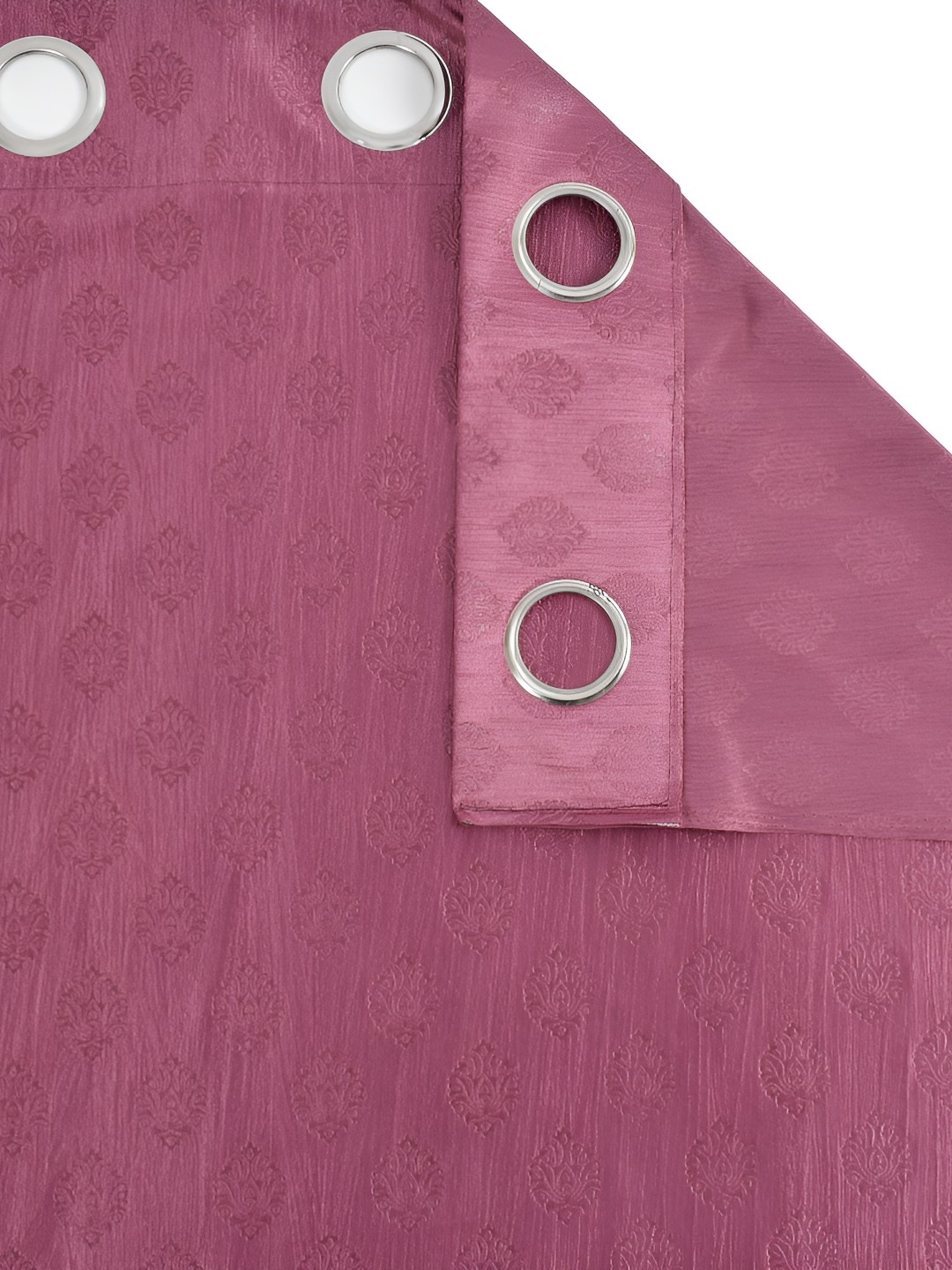 

Galaxy Home Decor Rose Set of 3 Floral Room Darkening Long Door Curtain
