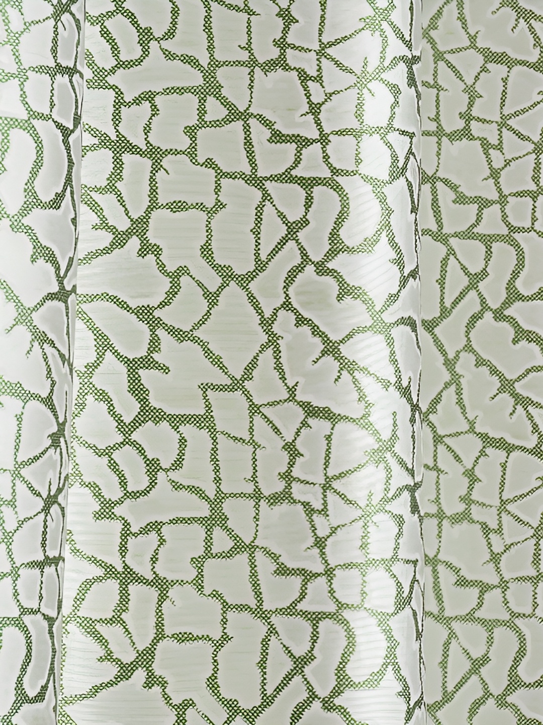 

Galaxy Home Decor Green Floral Room Darkening Long Door Curtain