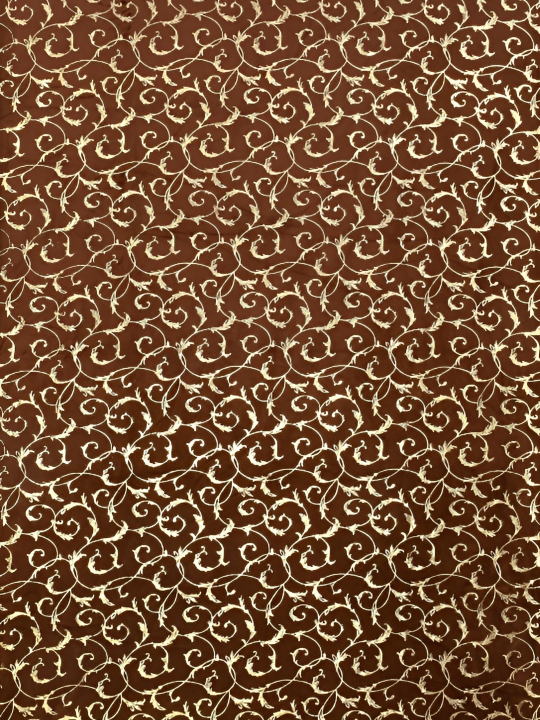 

Galaxy Home Decor Brown Set of 2 Floral Room Darkening Long Door Curtain