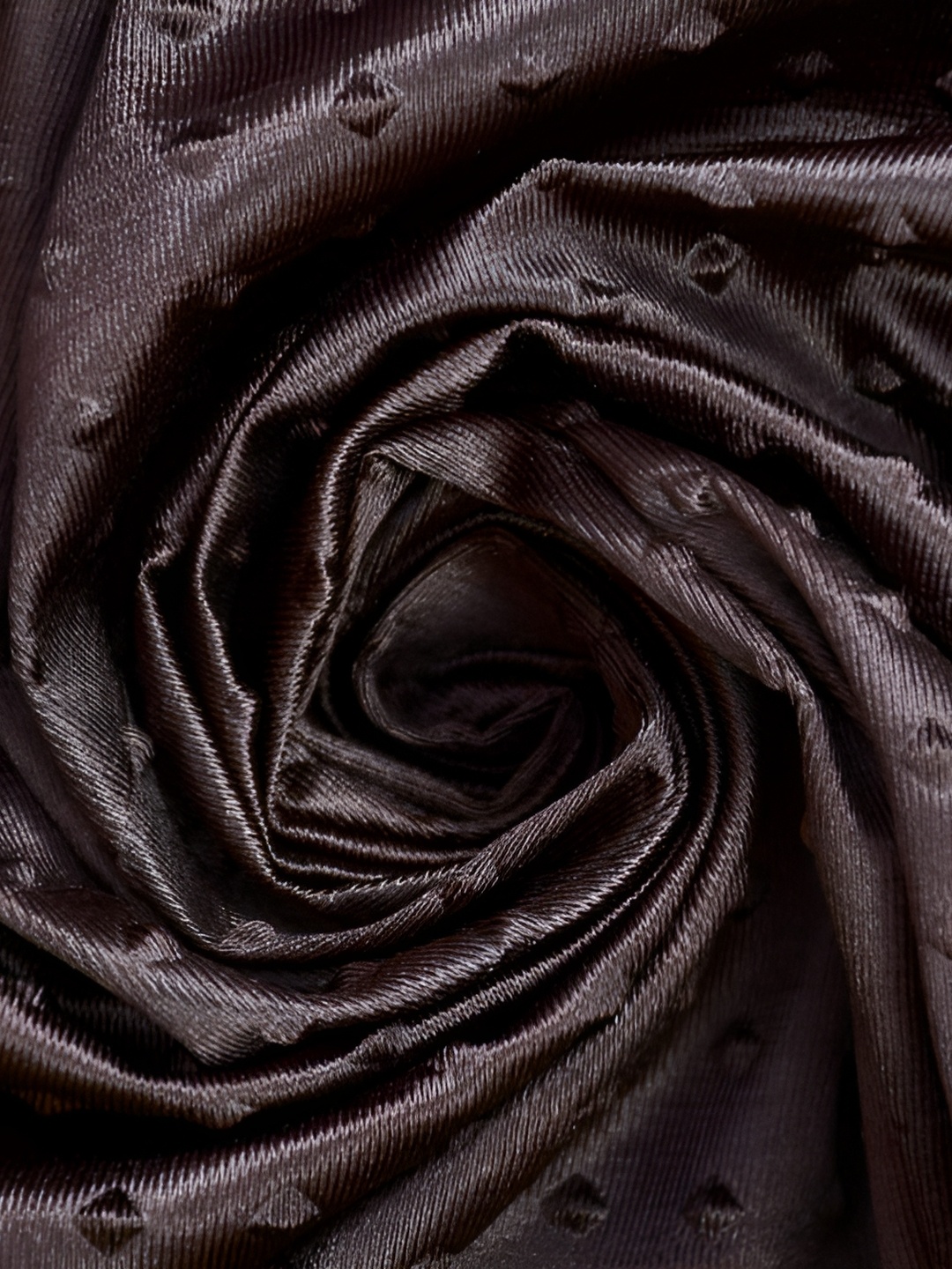 

Galaxy Home Decor Brown Floral Room Darkening Window Curtain