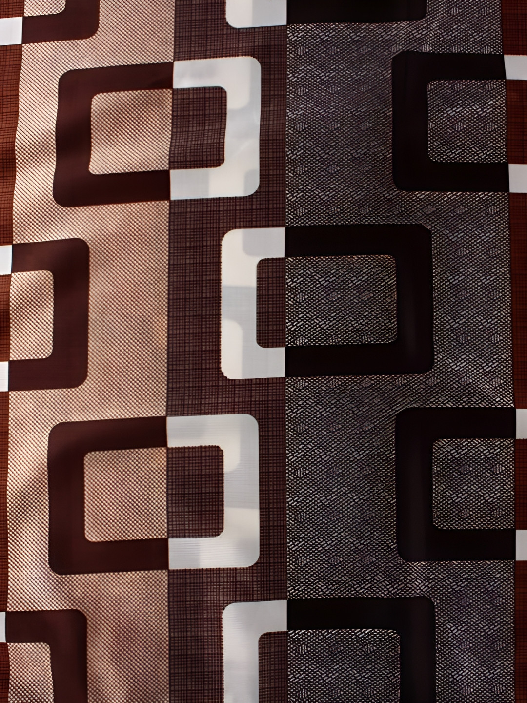 

Galaxy Home Decor Brown Floral Room Darkening Door Curtain