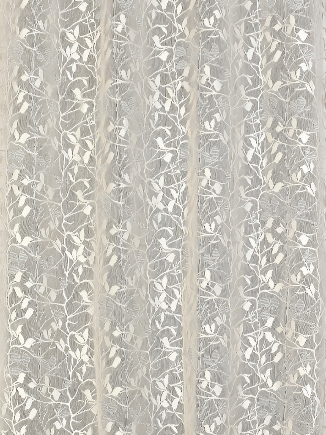 

Galaxy Home Decor Cream-Coloured Set of 2 Floral Room Darkening Door Curtain