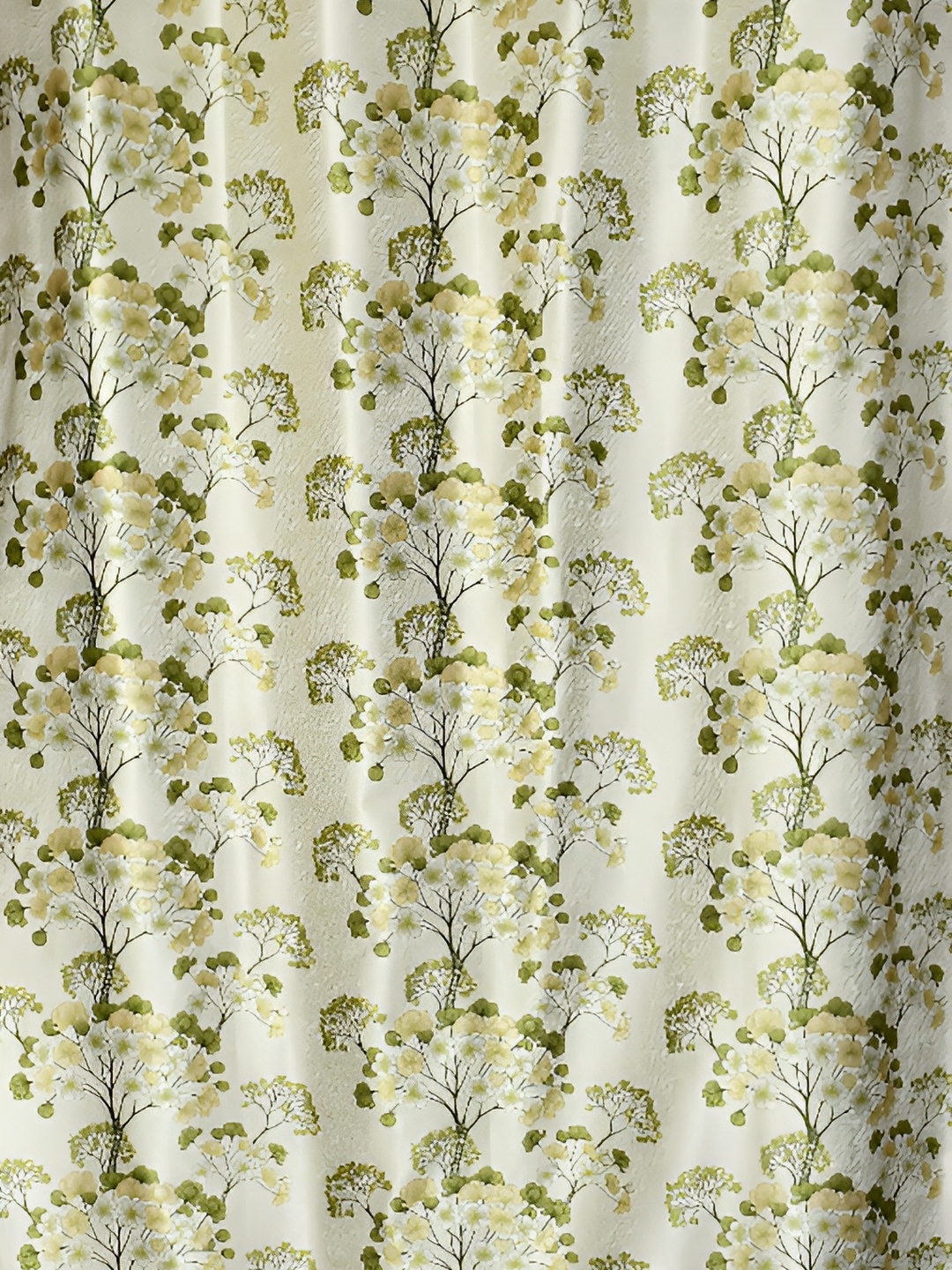 

Galaxy Home Decor Green Set of 3 Floral Room Darkening Door Curtain