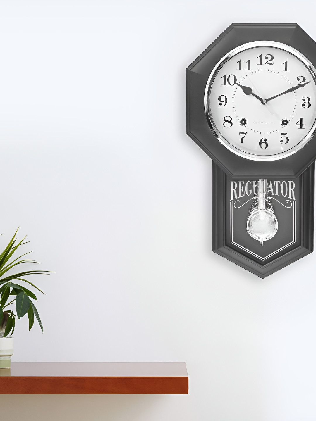 

Craft Smith Grey & White Embellished Geometric Contemporary Wall Clock