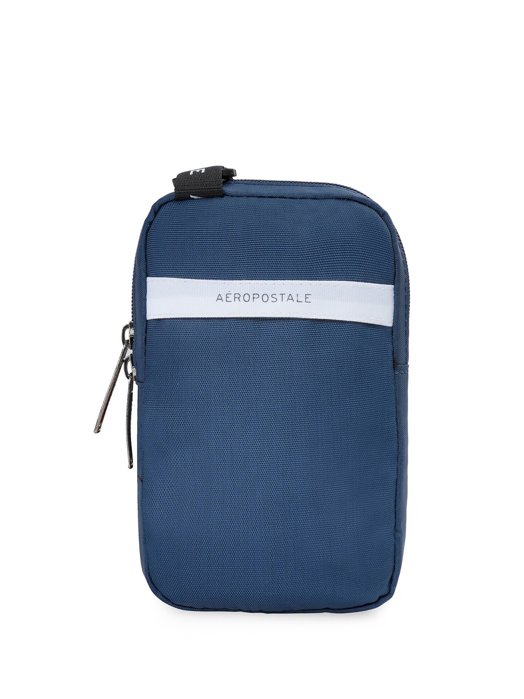 

Aeropostale Unisex Embellished Backpack with Compression Straps, Navy blue