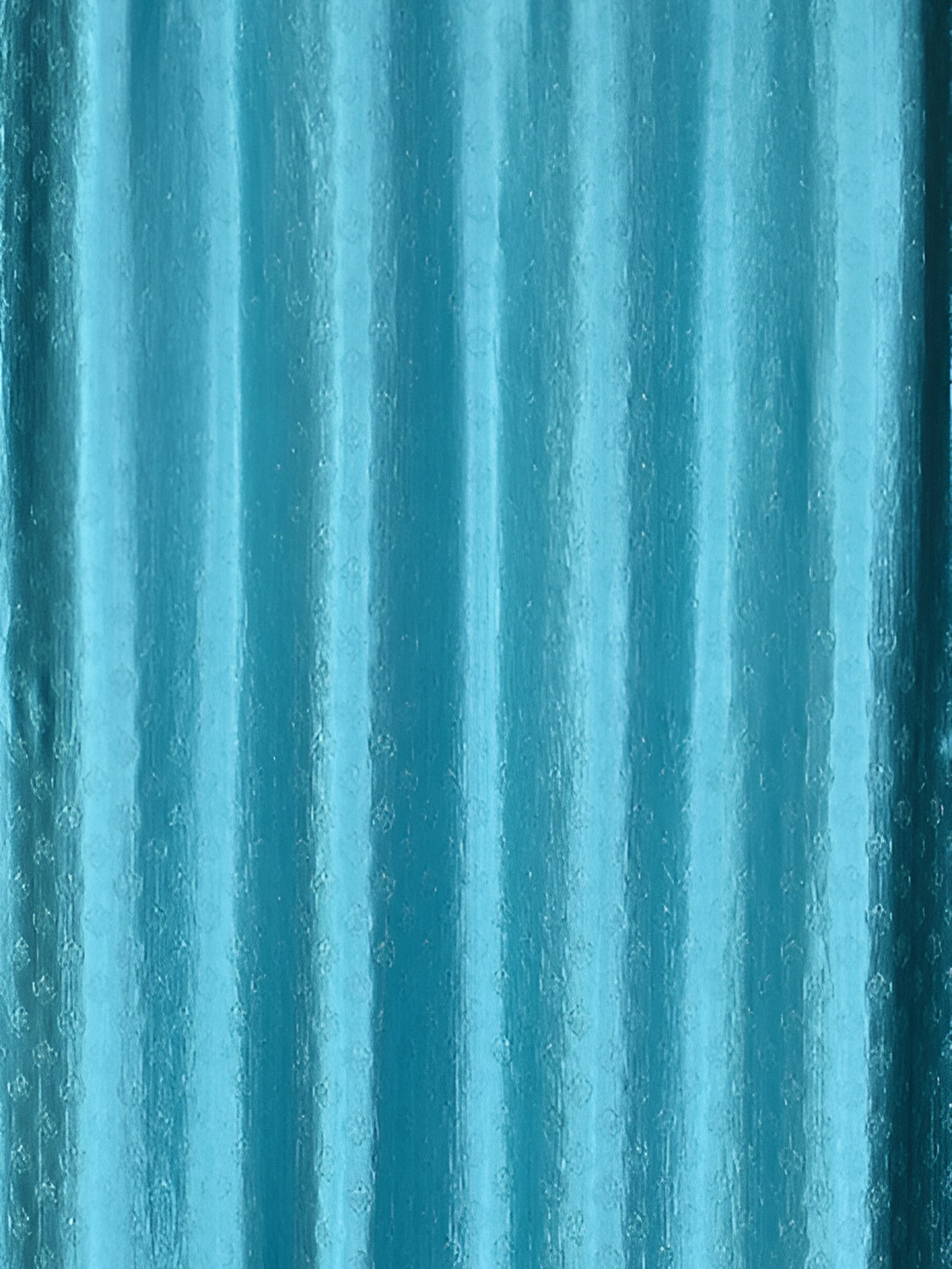 

Galaxy Home Decor Turquoise Blue Floral Room Darkening Long Door Curtain