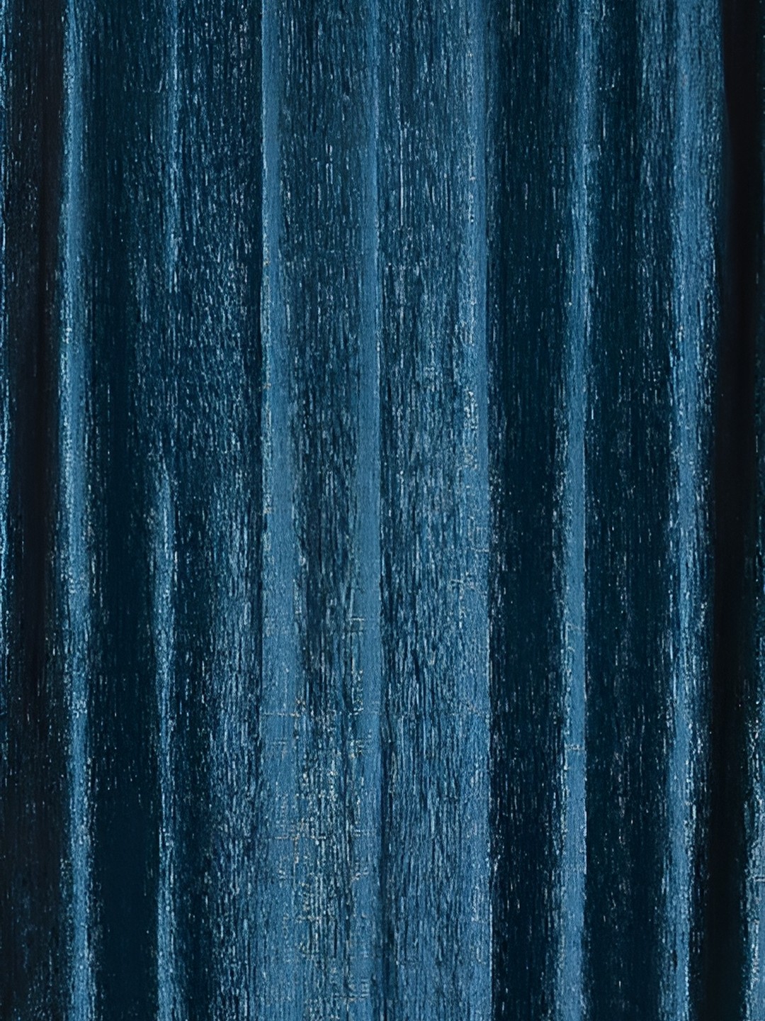 

Galaxy Home Decor Navy Blue Set of 3 Floral Room Darkening Long Door Curtain